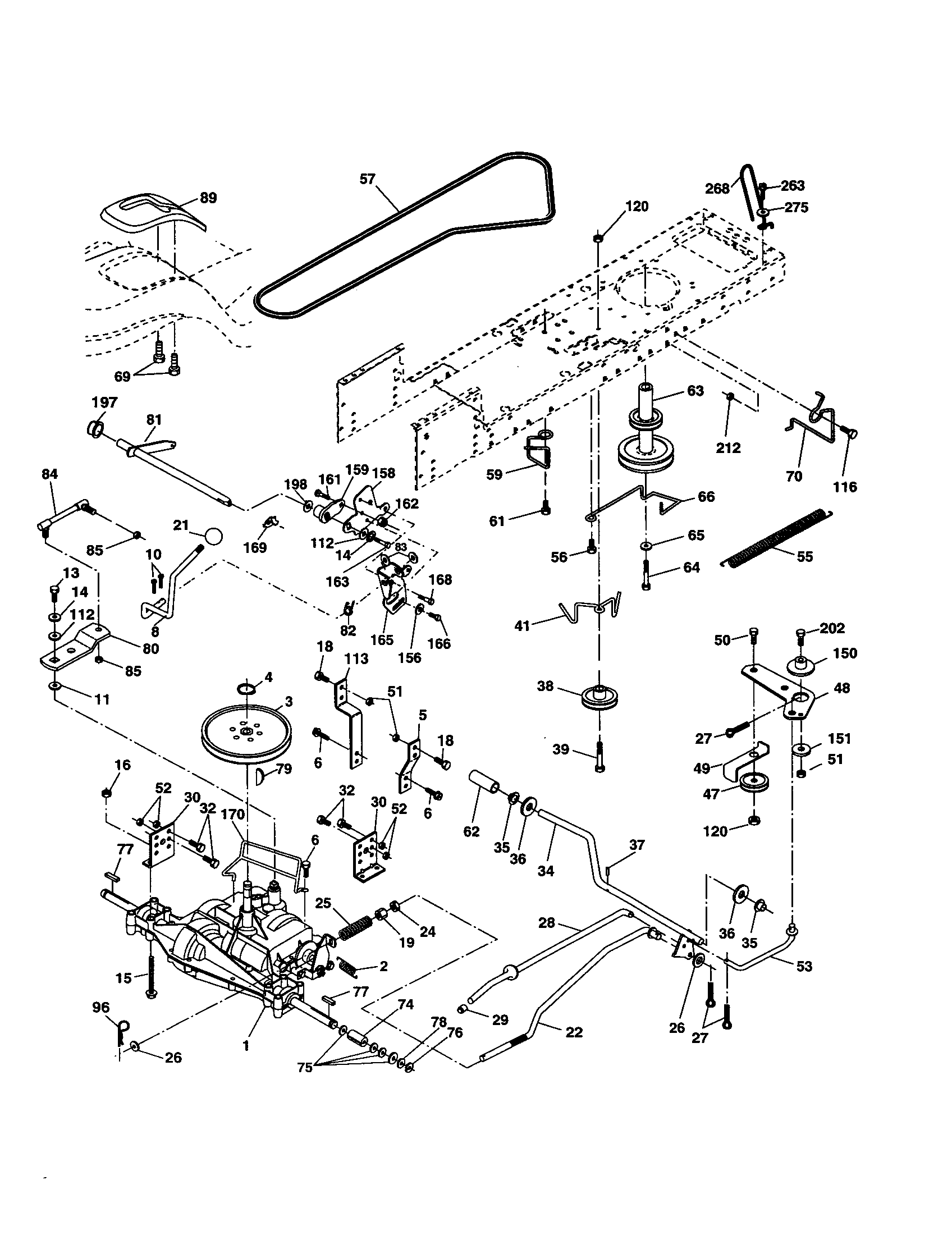 Craftsman 917277411 drive diagram