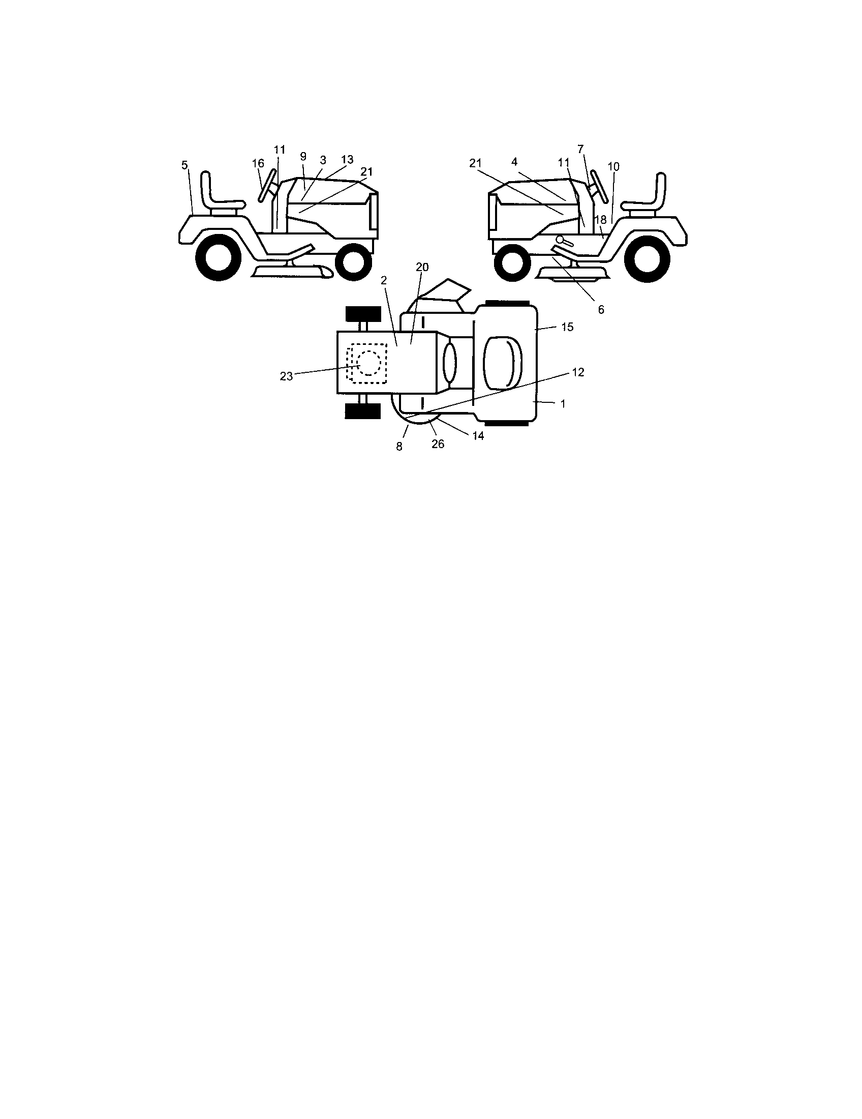 Craftsman 917273645 decals diagram