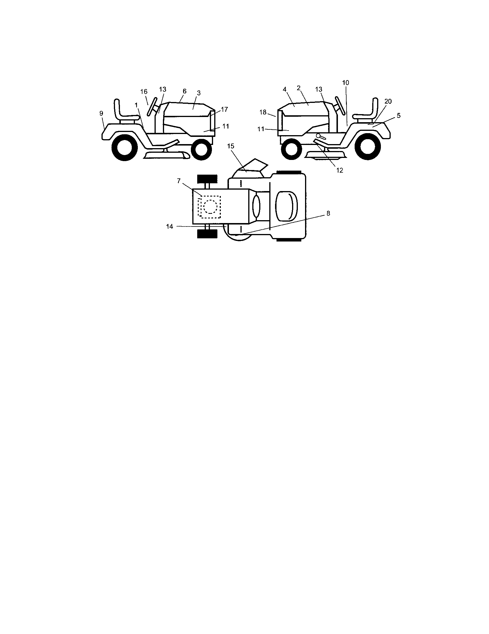 Craftsman 917273764 decals diagram