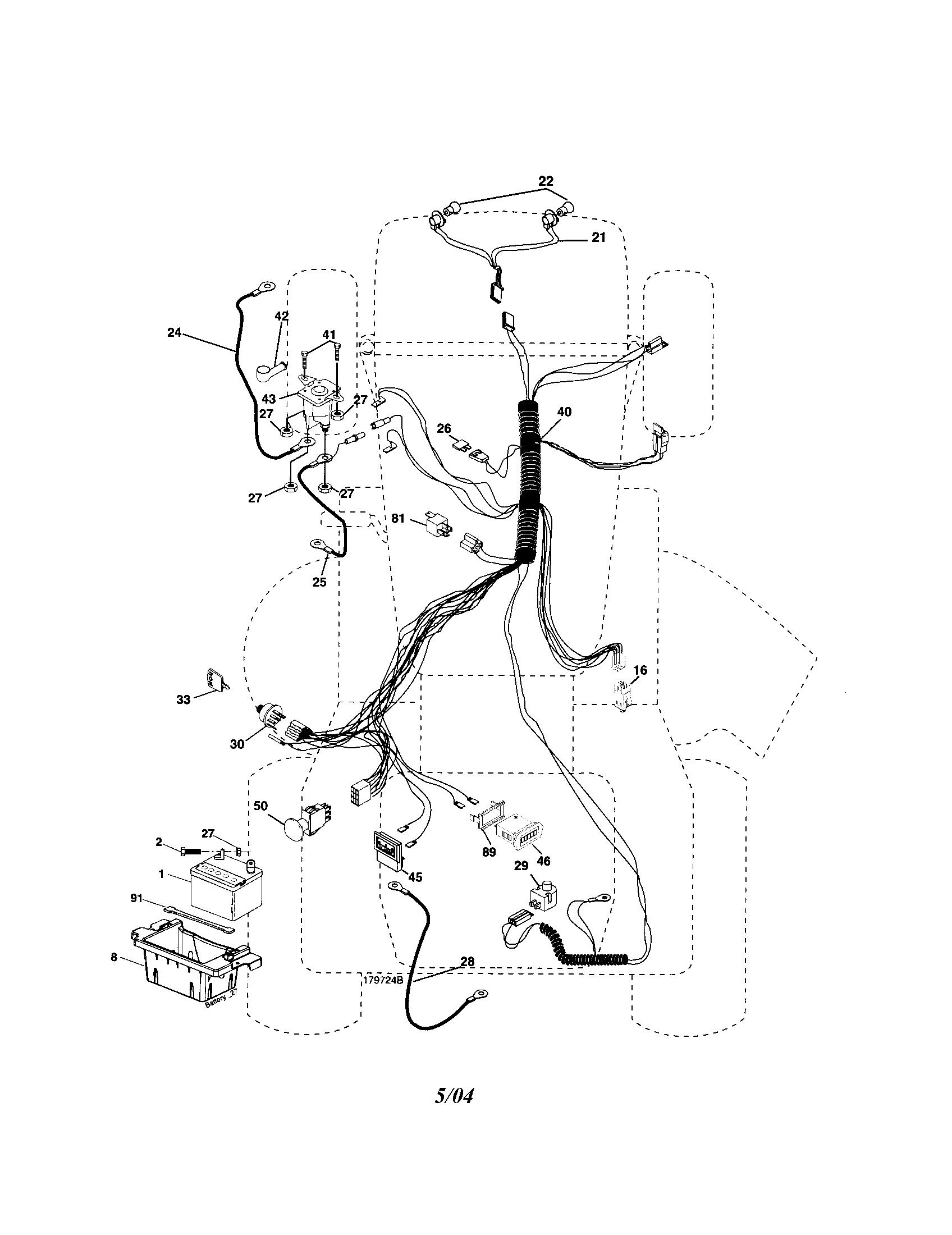 Husqvarna LO21H48J electrical diagram