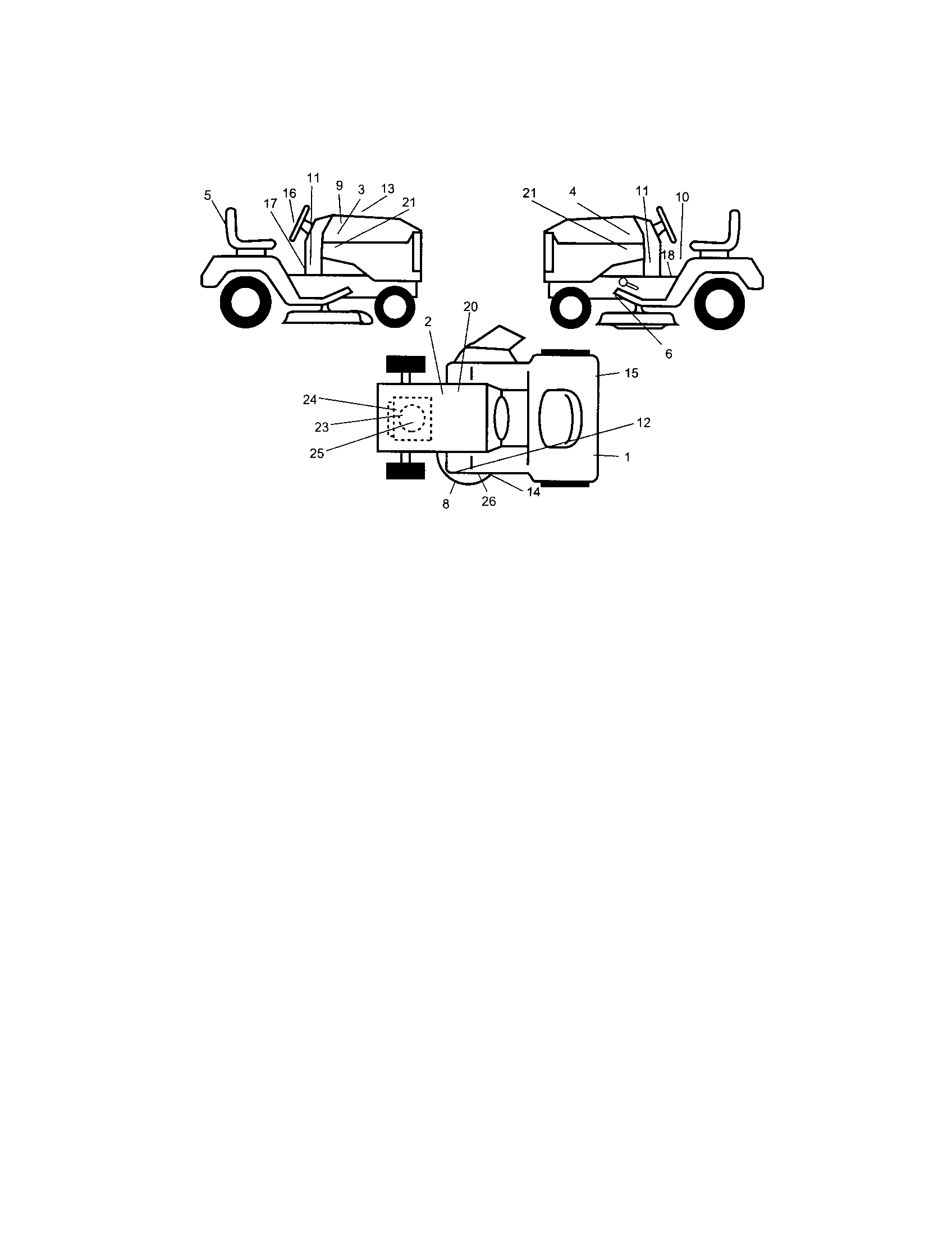 Craftsman 917273662 decals diagram