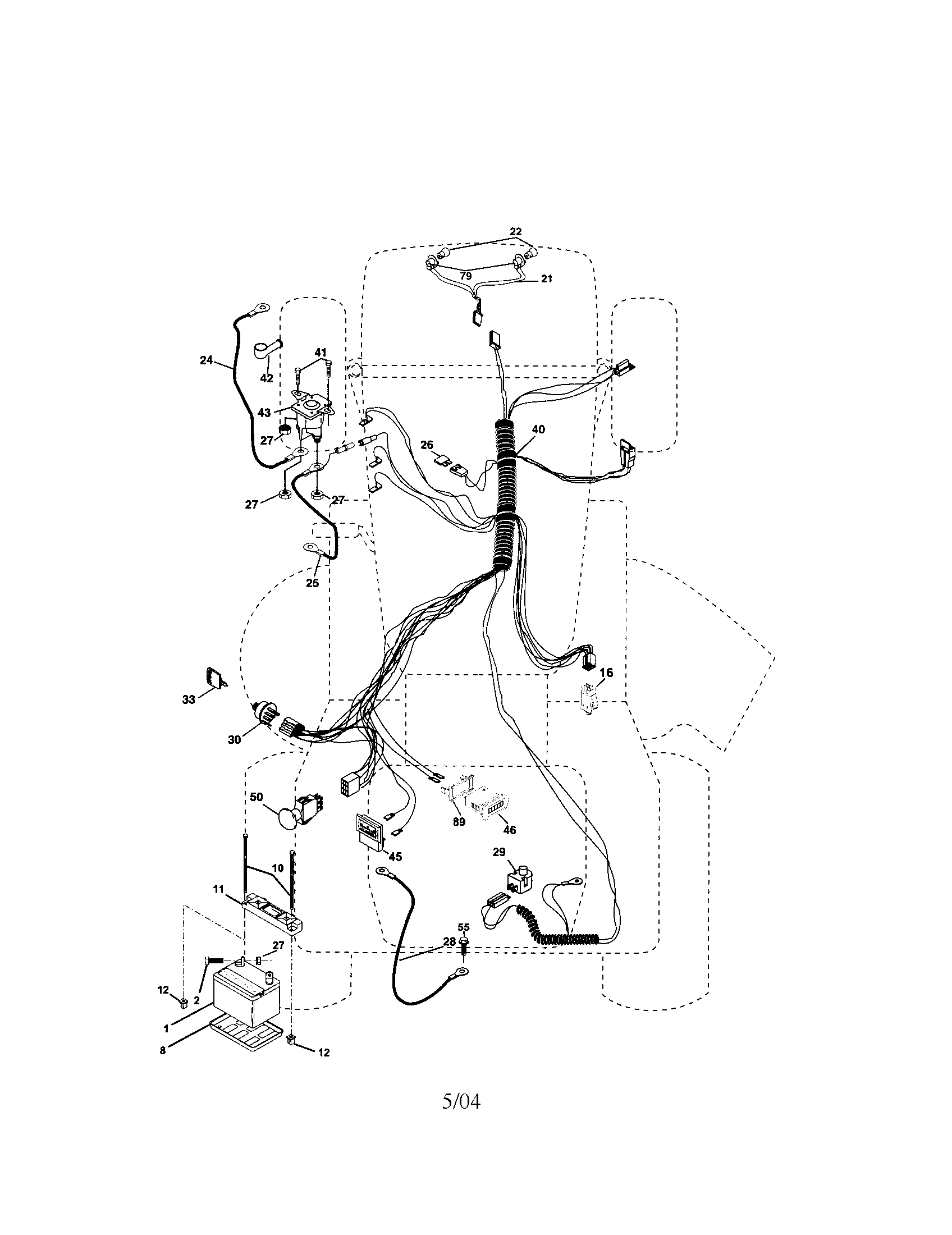 Craftsman 917273649 electrical diagram