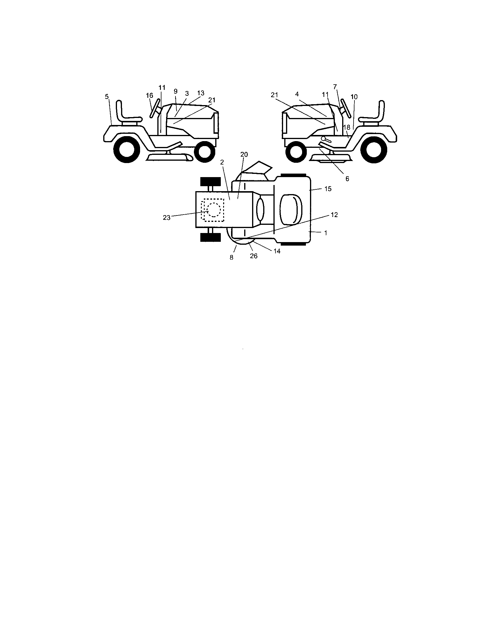 Craftsman 917273649 decals diagram