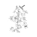Craftsman 917273649 mower deck diagram