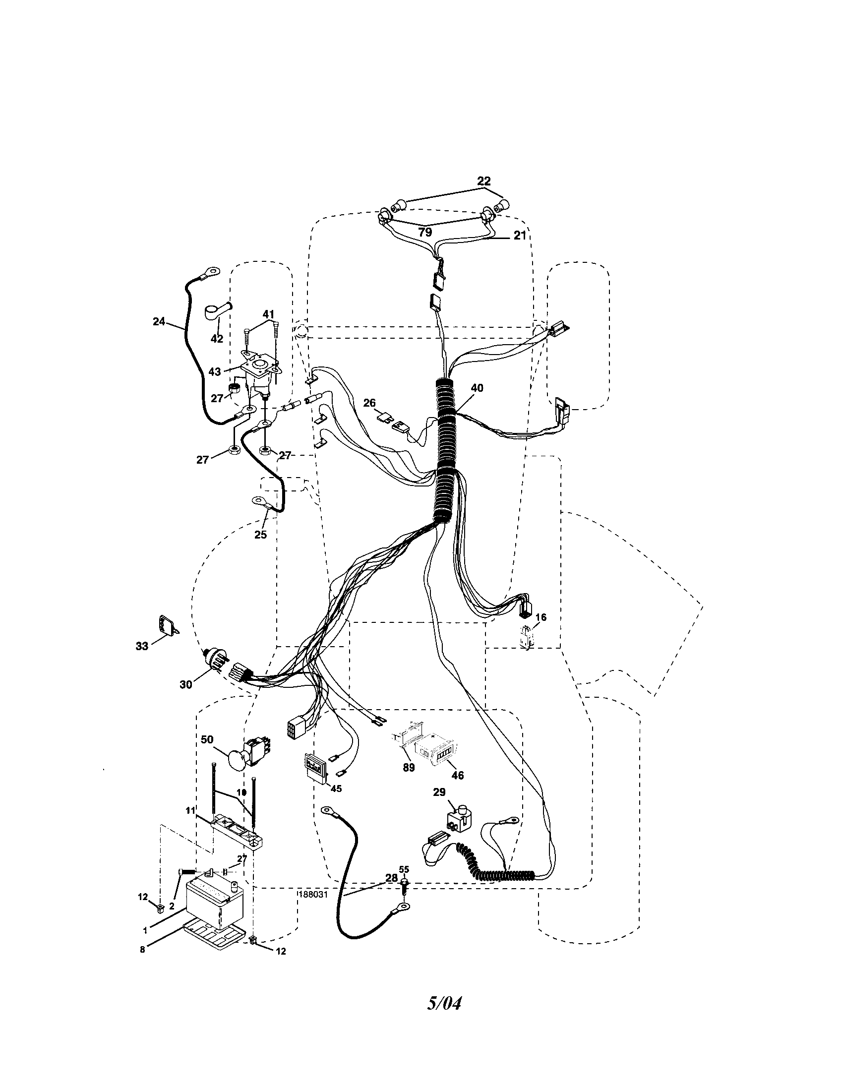 Craftsman 917273623 electrical diagram