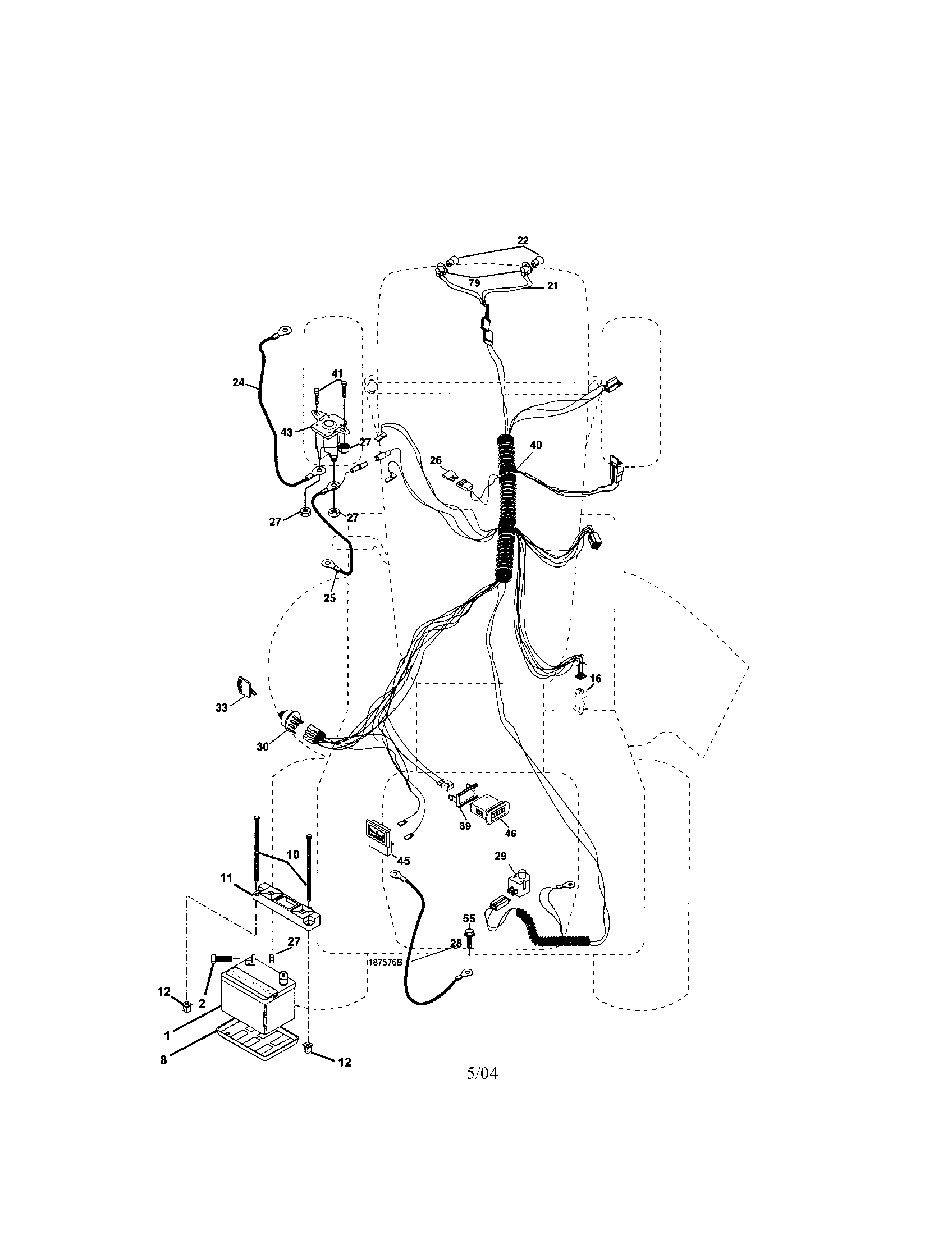 Craftsman 917273600 electrical diagram