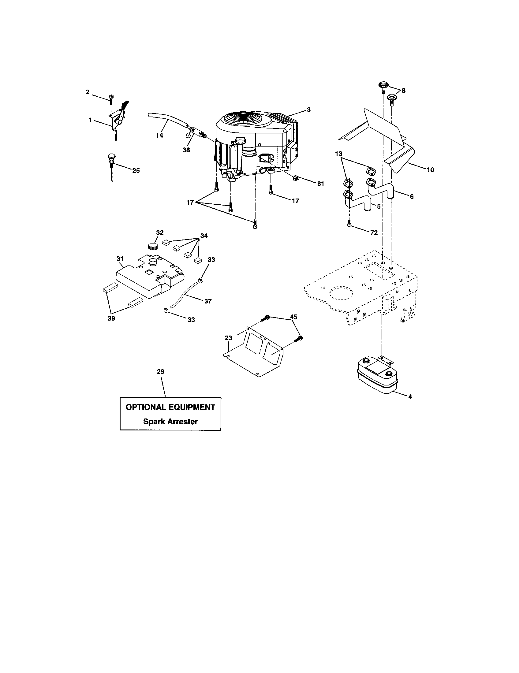 Craftsman 917273523 engine diagram