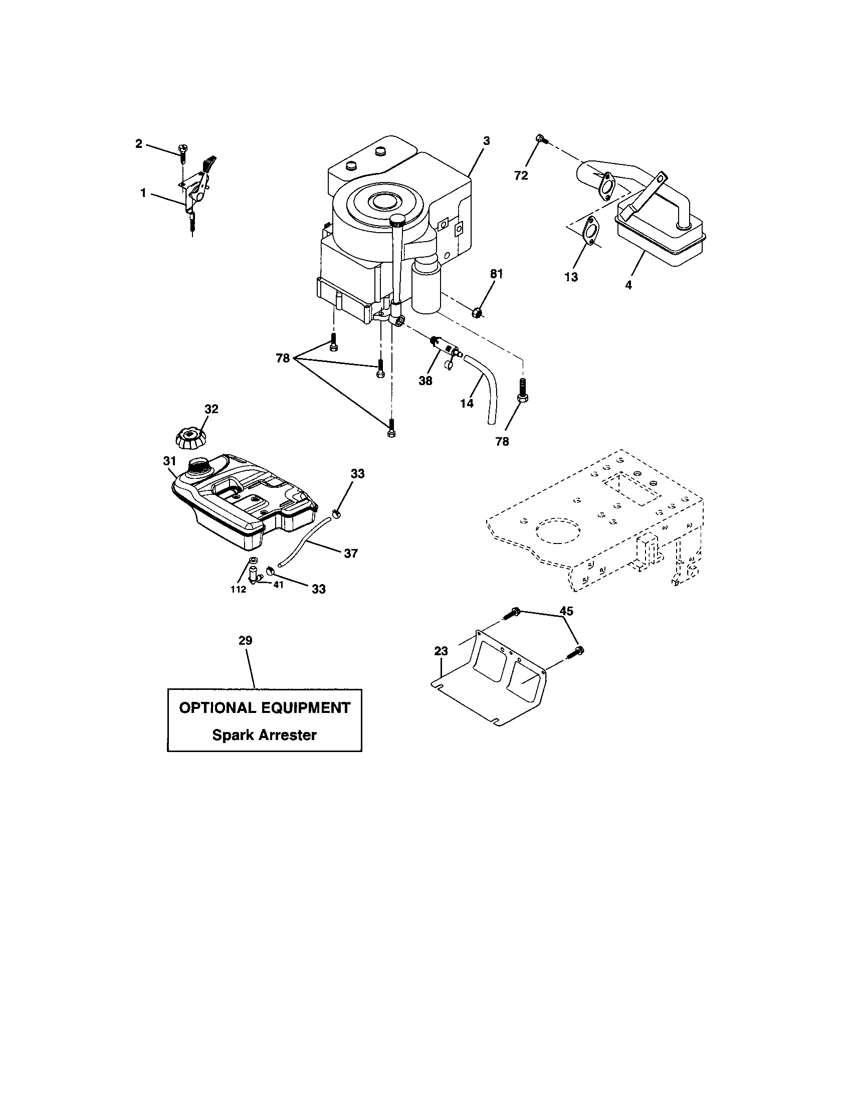 Craftsman 917273590 engine diagram