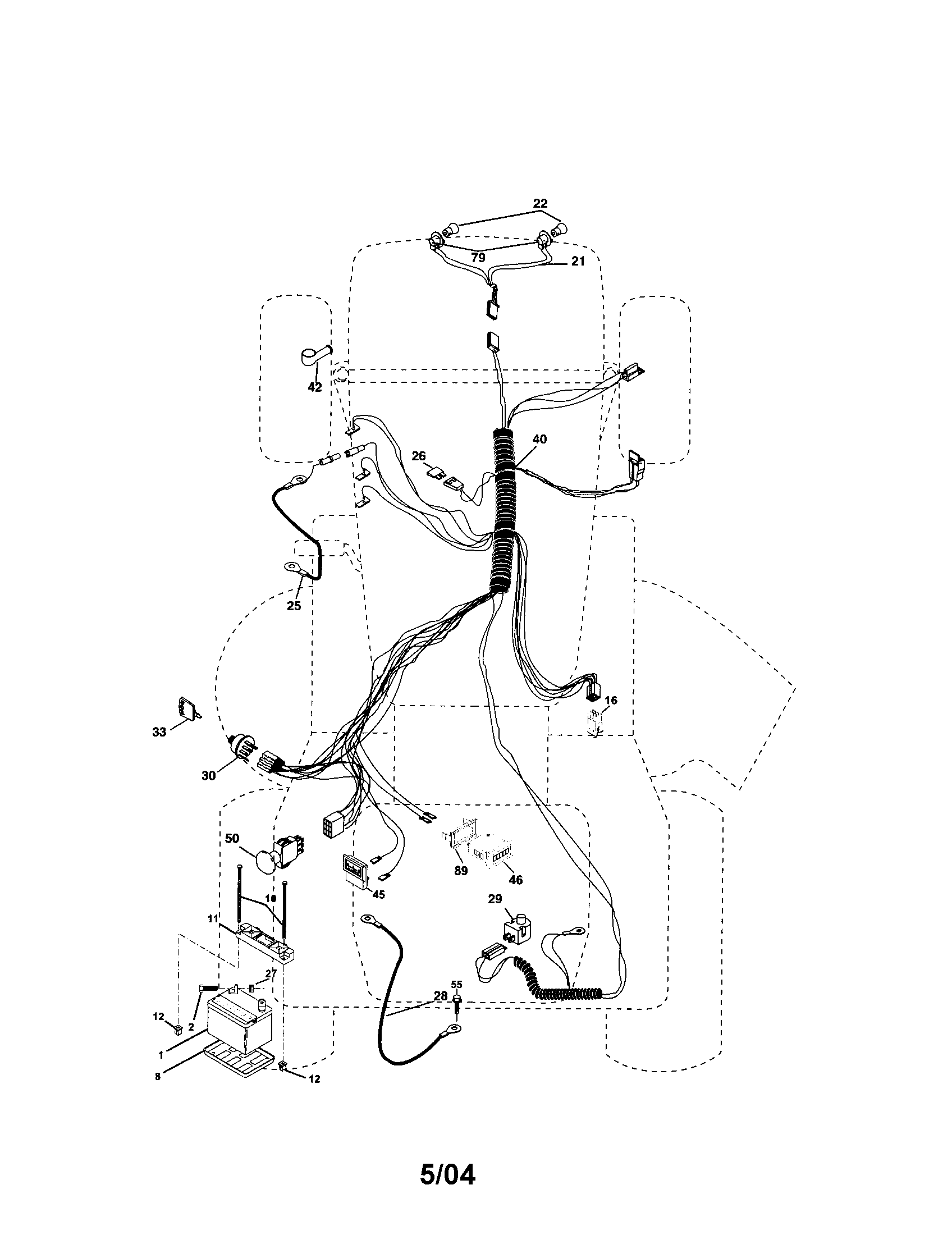 Craftsman 917273664 electrical diagram