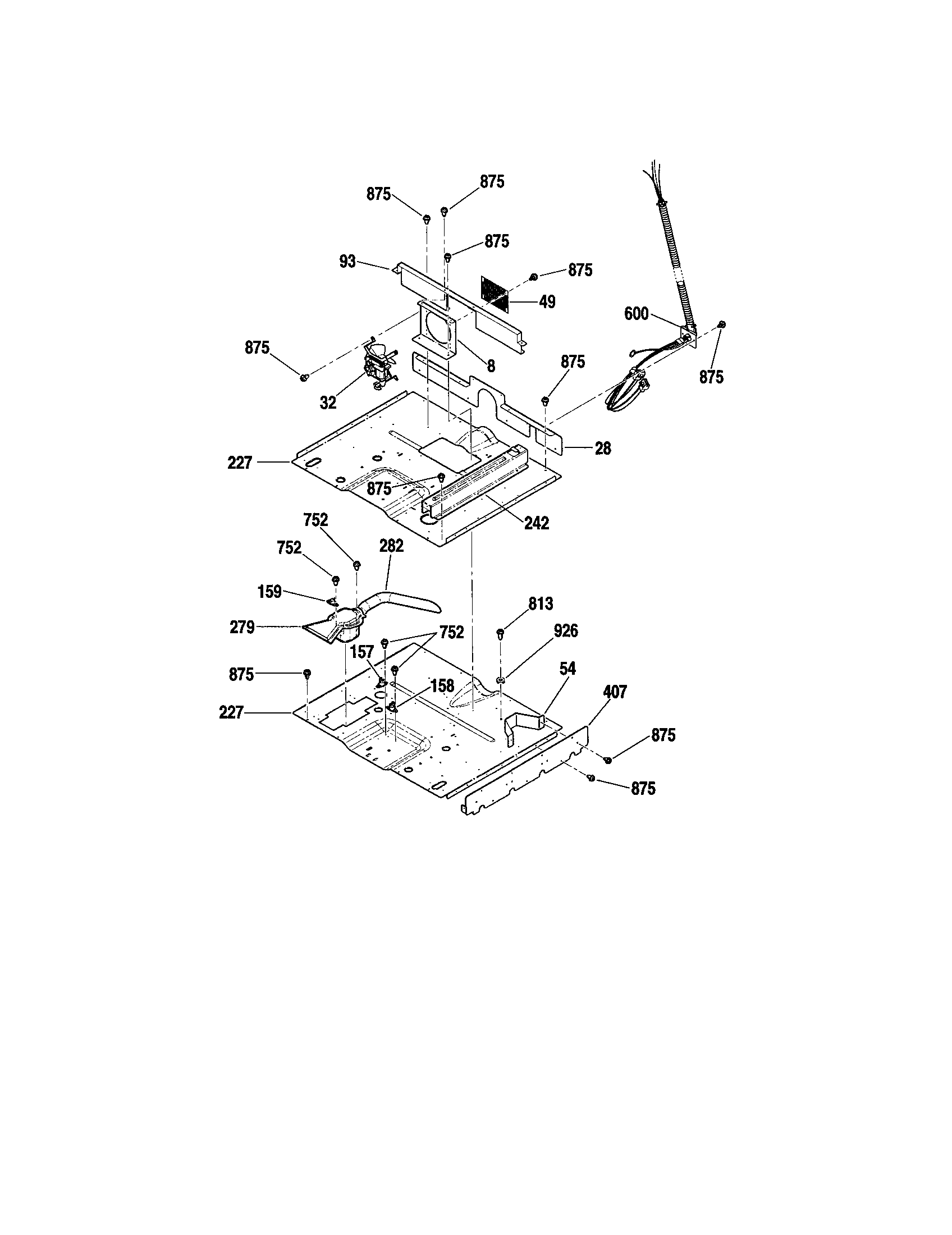 Kenmore 91147799201 microwave pedestal diagram