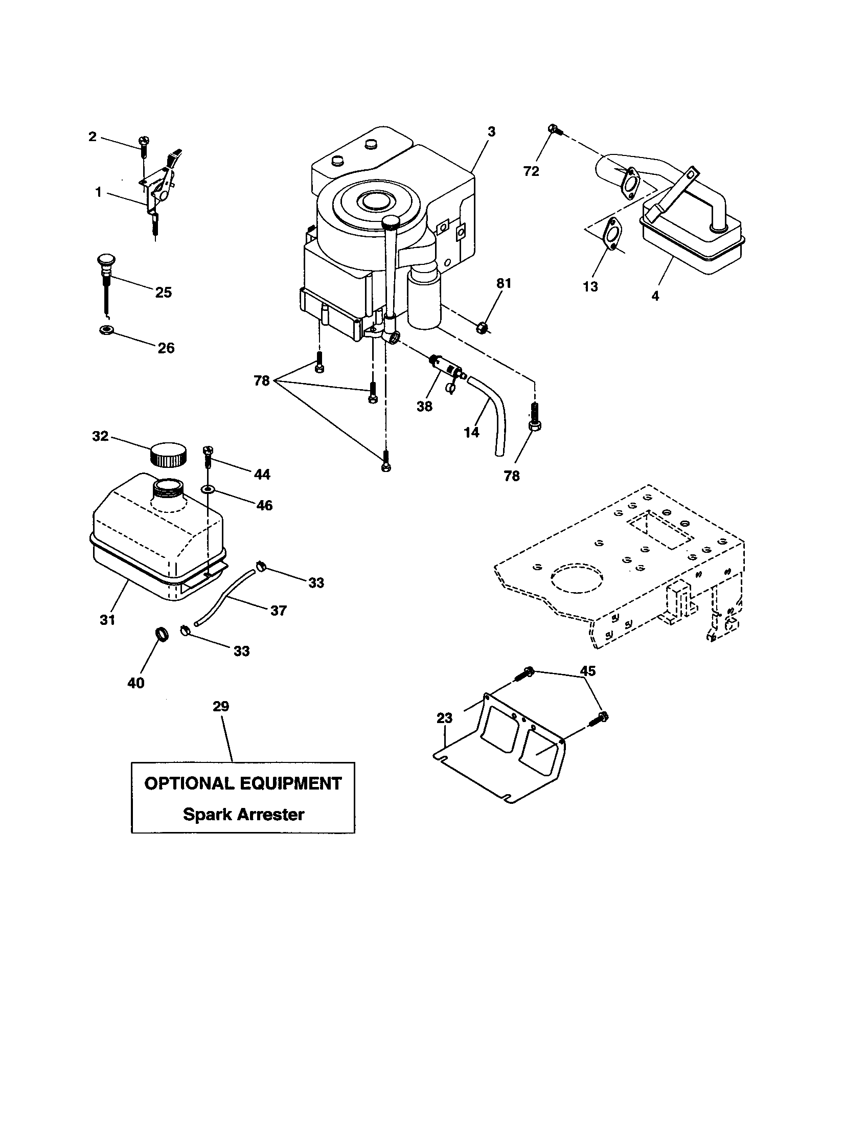 Craftsman 917277104 engine diagram