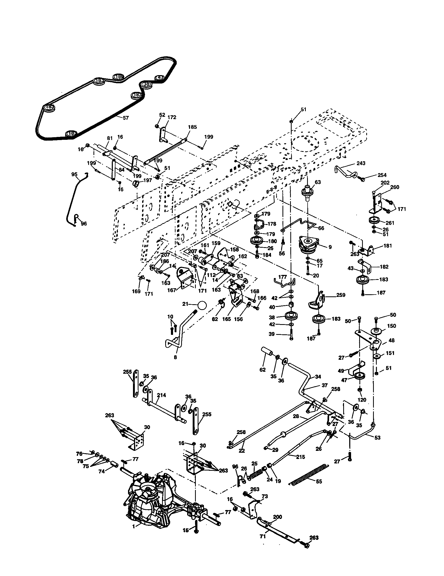 Craftsman 917277123 drive diagram