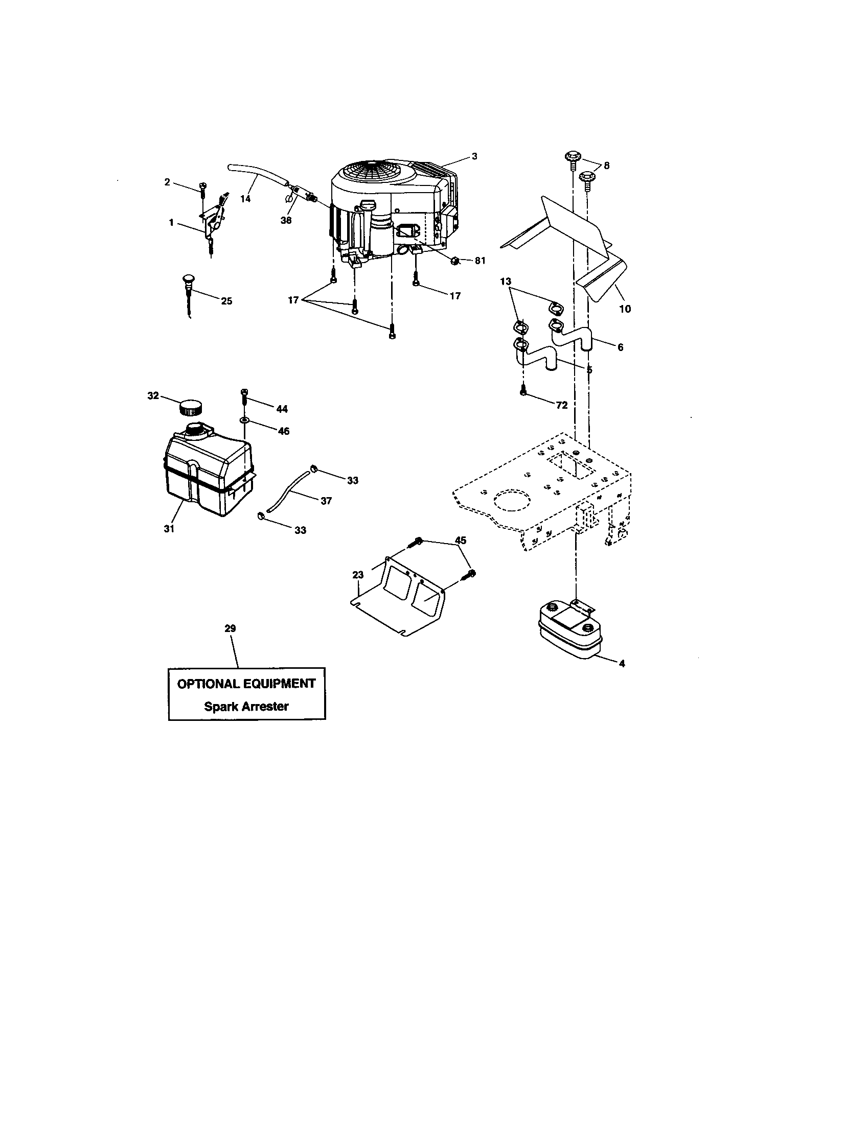 Craftsman 917277123 engine diagram