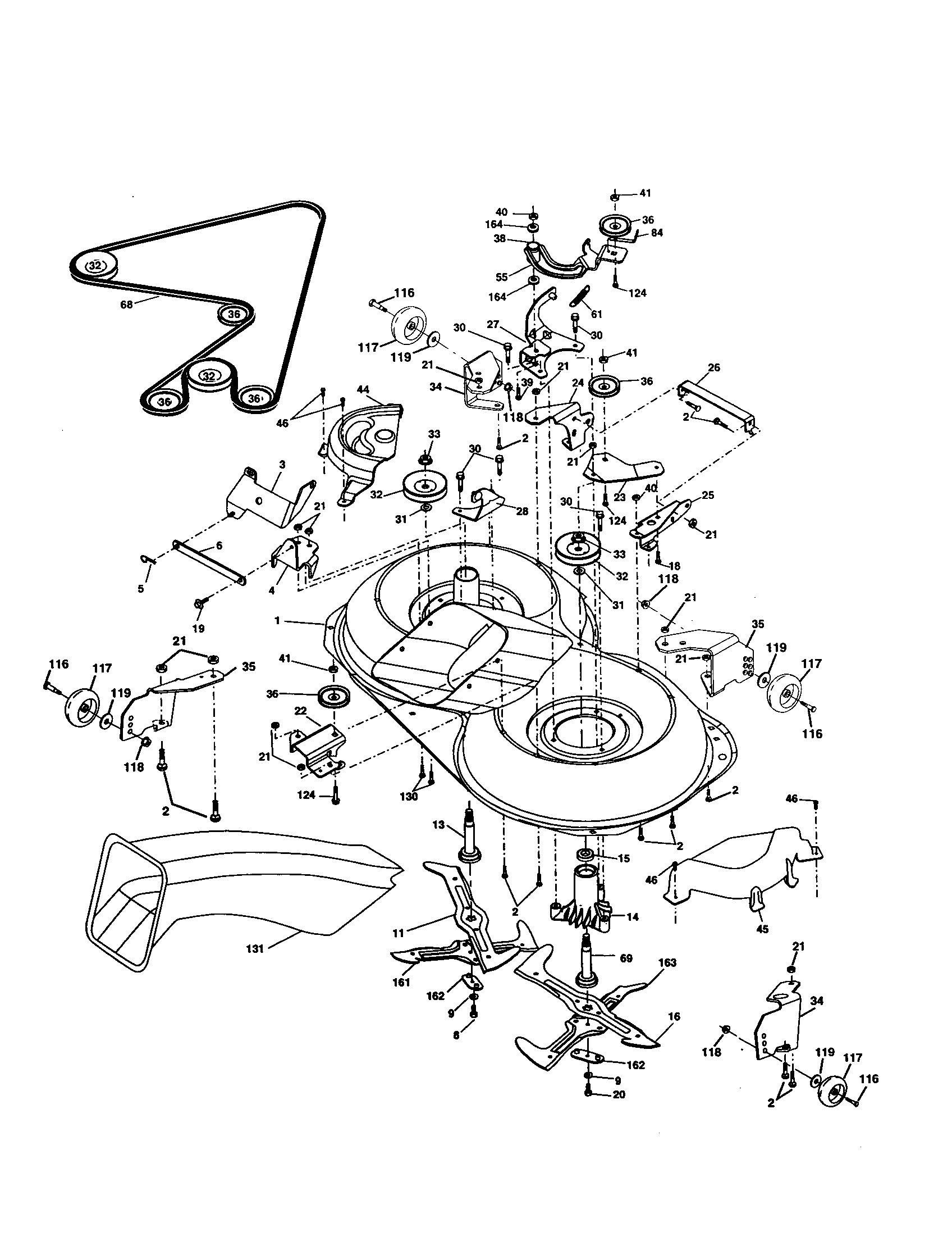 Craftsman 917277123 mower diagram