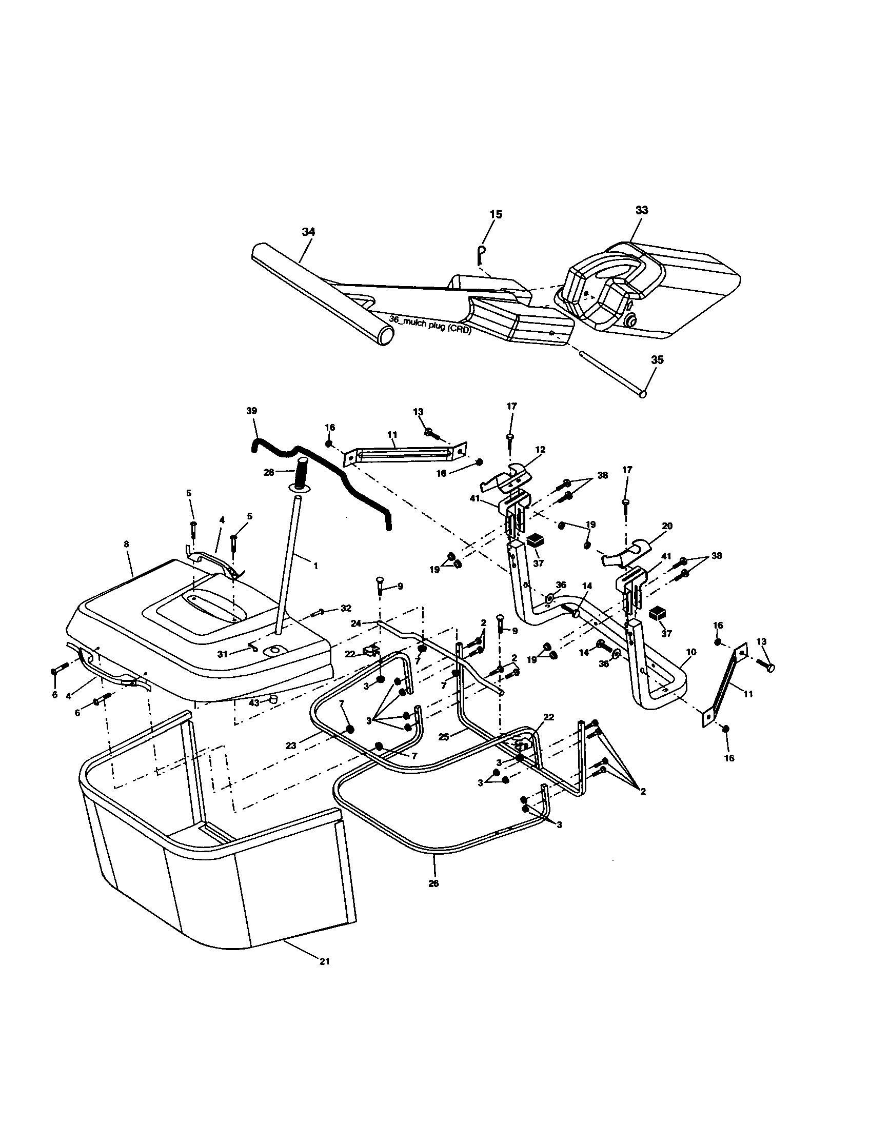 Companion 917278121 bagger diagram
