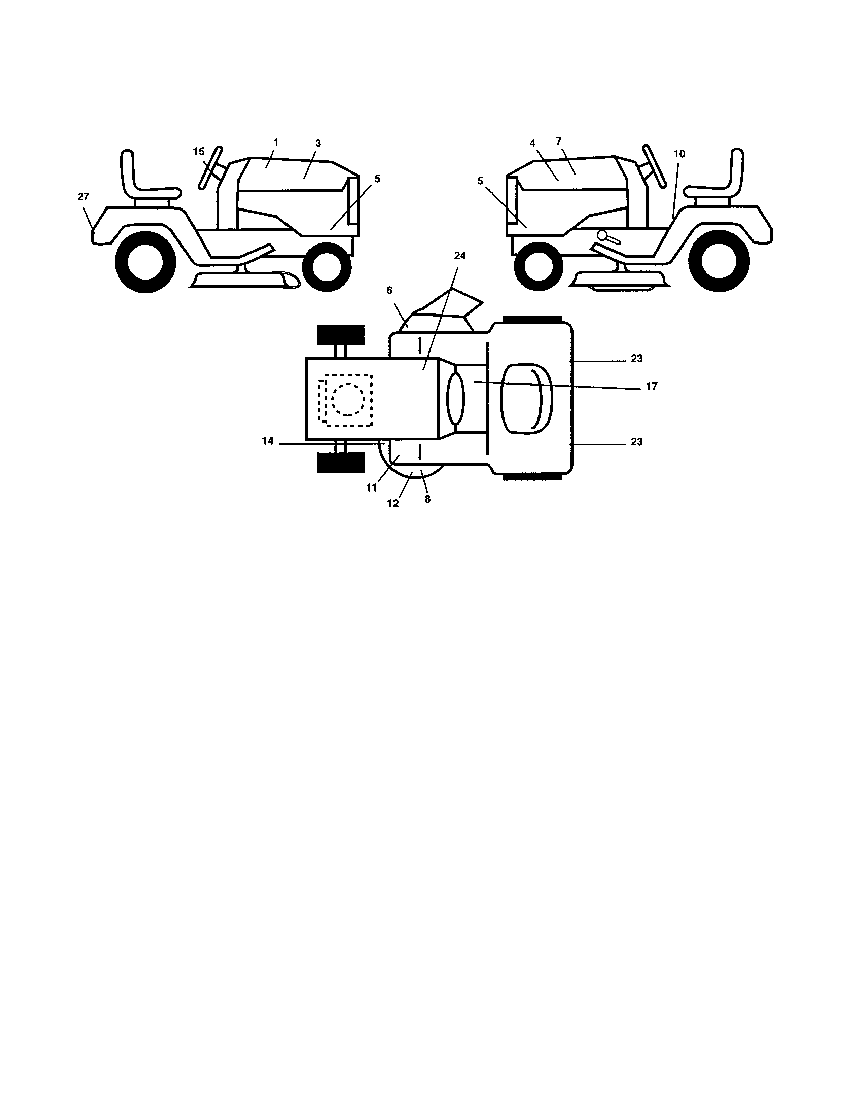 Husqvarna 917279040 decals diagram
