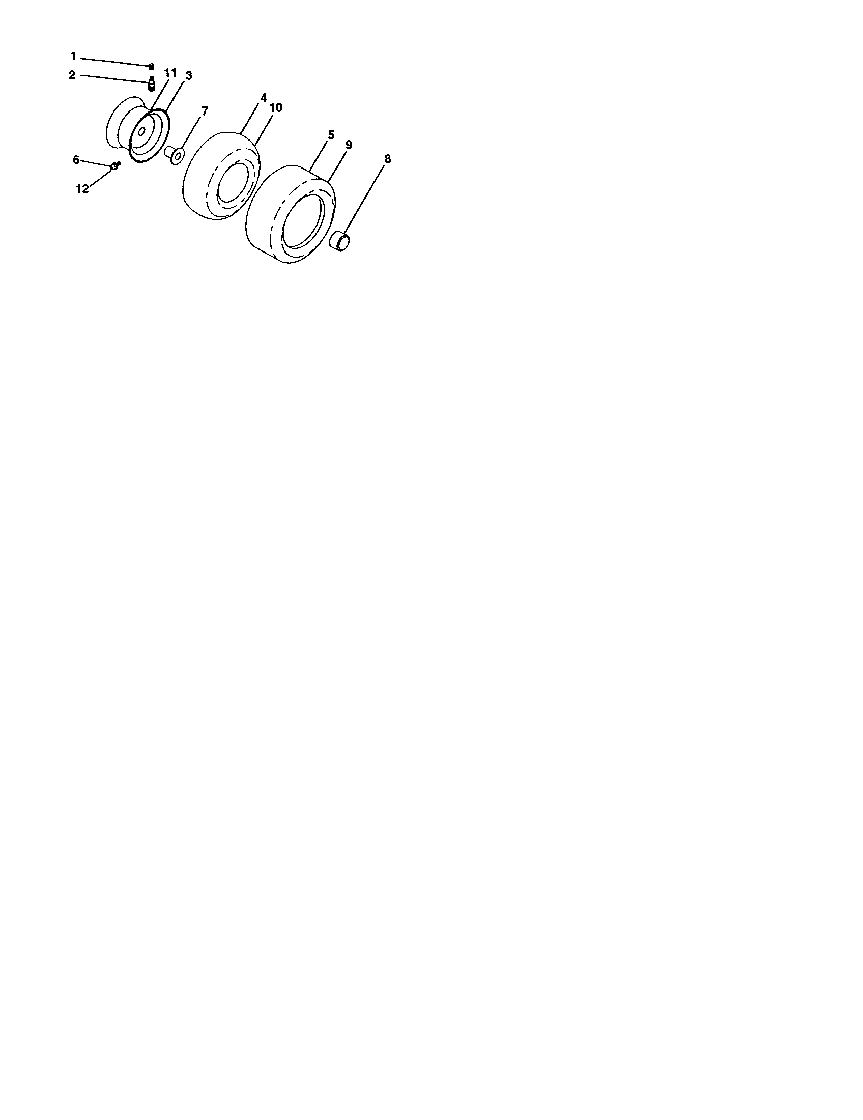 Husqvarna 917279040 wheels and tires diagram