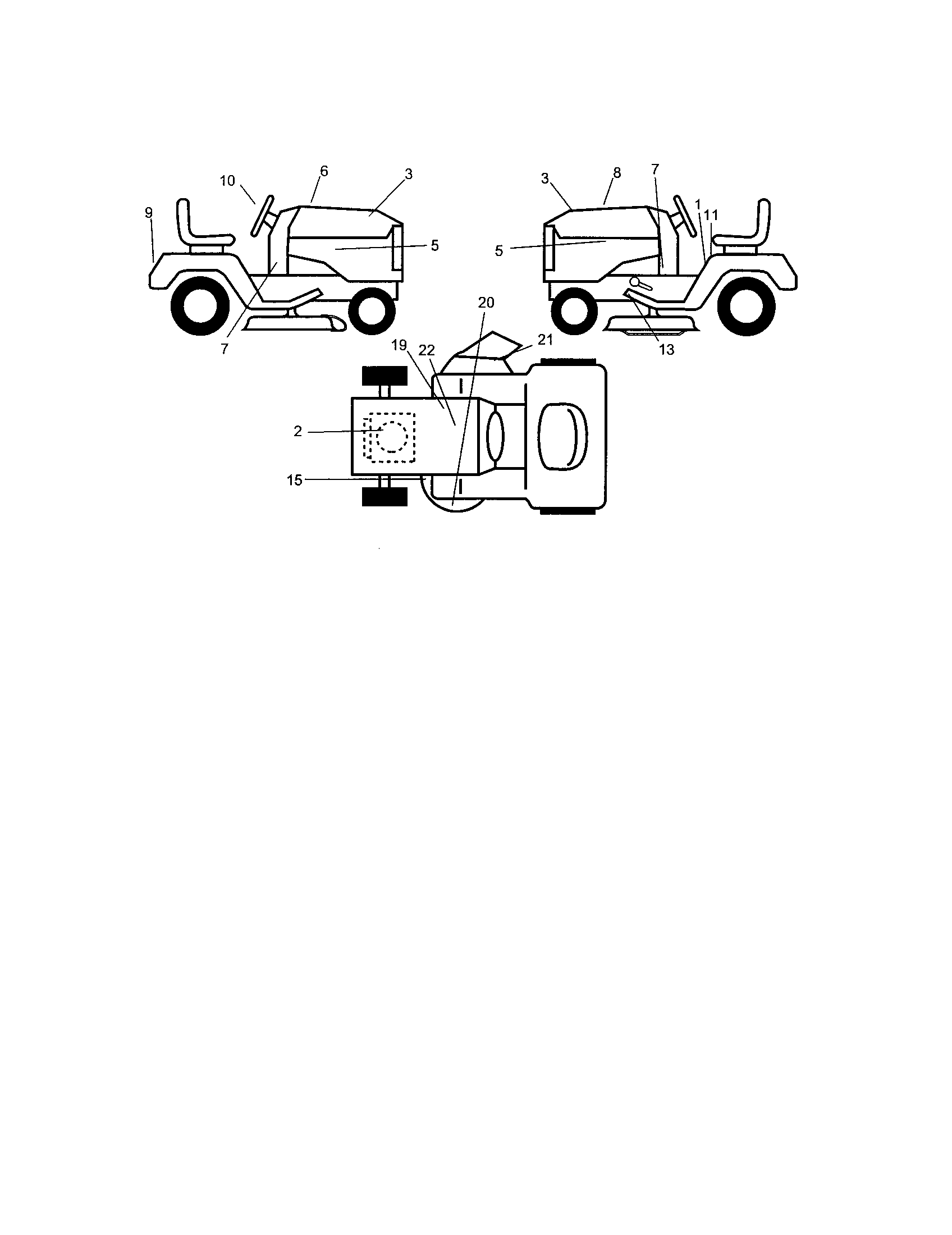 Craftsman 917273812 decals diagram