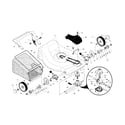 Craftsman 917378950 wheels/tires/bag diagram