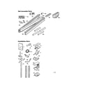 Craftsman 13953924 rail and installation assembly diagram