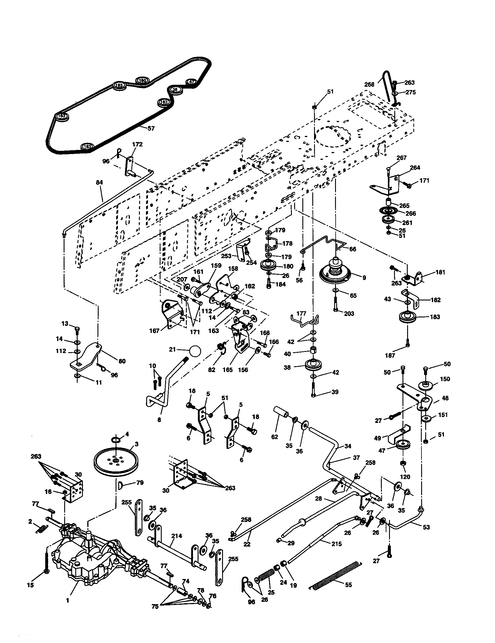 Craftsman 917277170 drive diagram