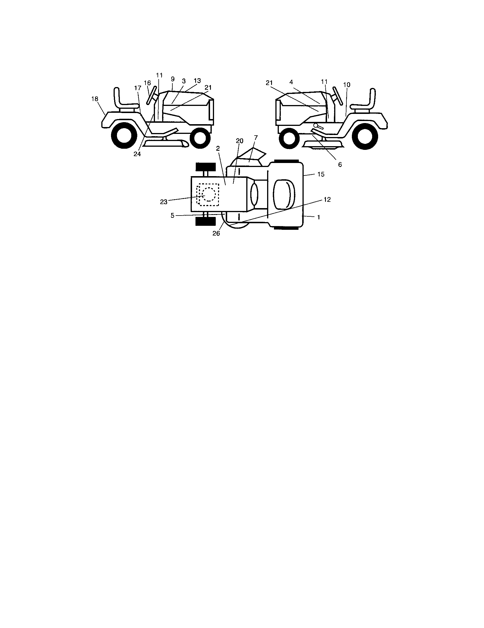 Craftsman 917274031 decals diagram