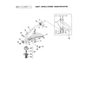 Homelite UT20779 shaft/spool/shaft/grass deflector diagram