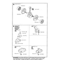 Husqvarna 326RX crankshaft and shield assemblies diagram
