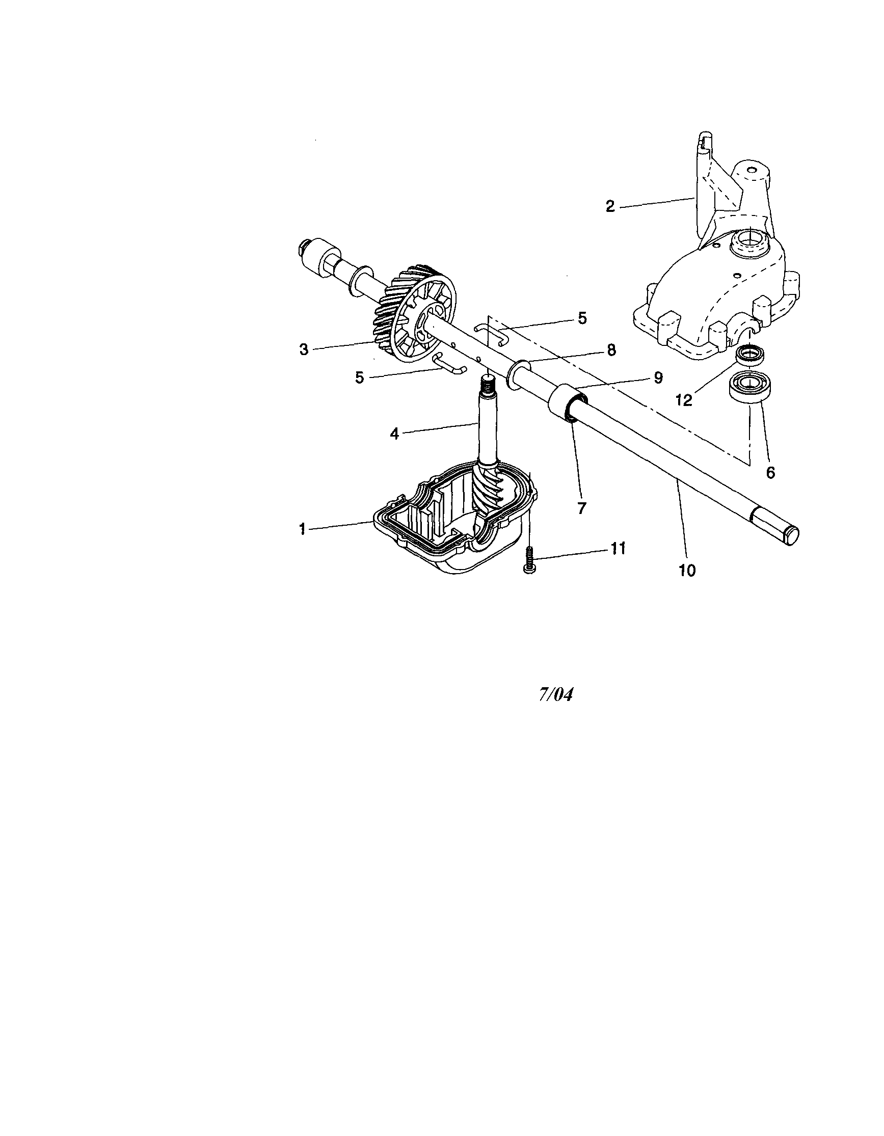 Craftsman 917377820 gearcase assembly diagram