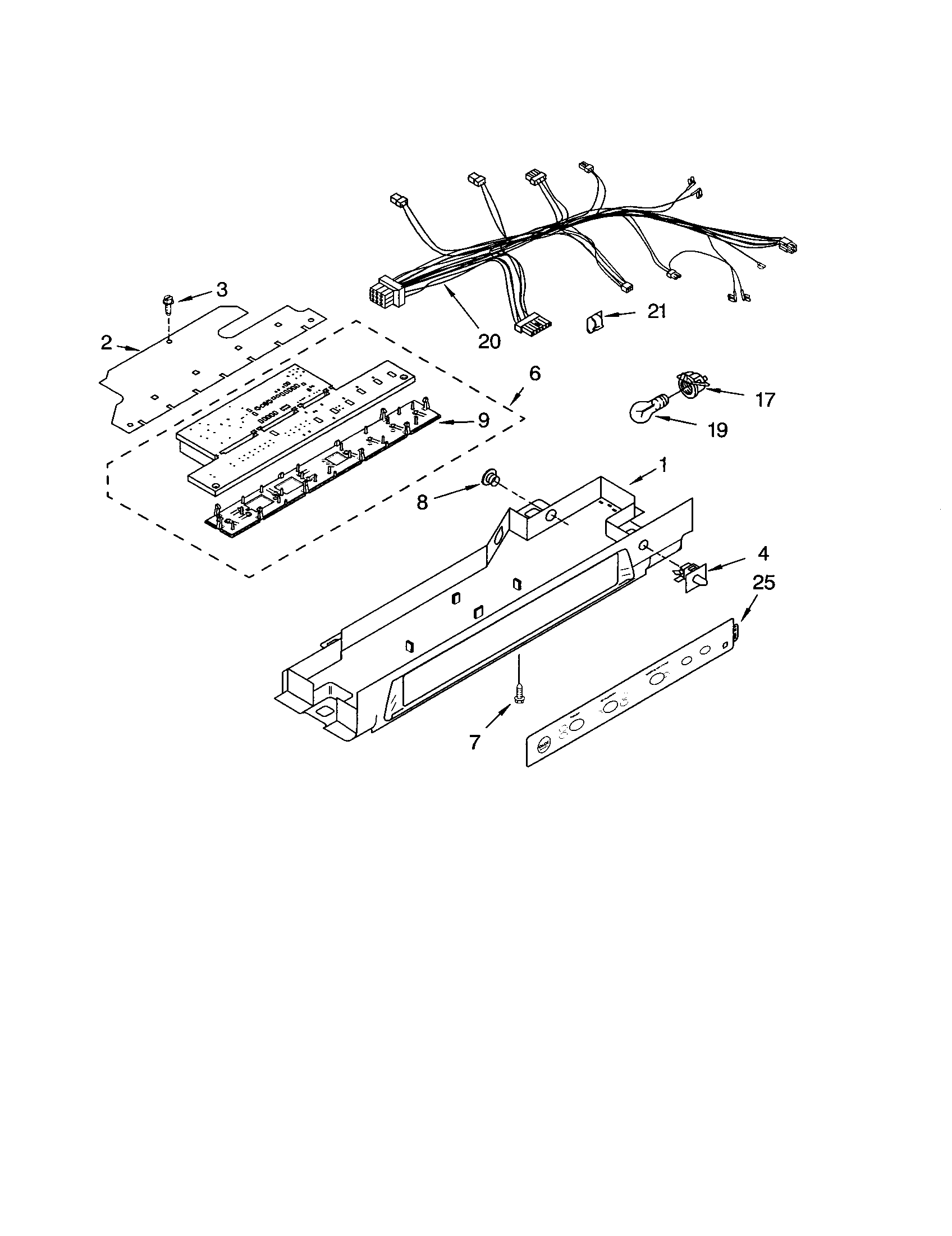 Kenmore 10656376400 control diagram