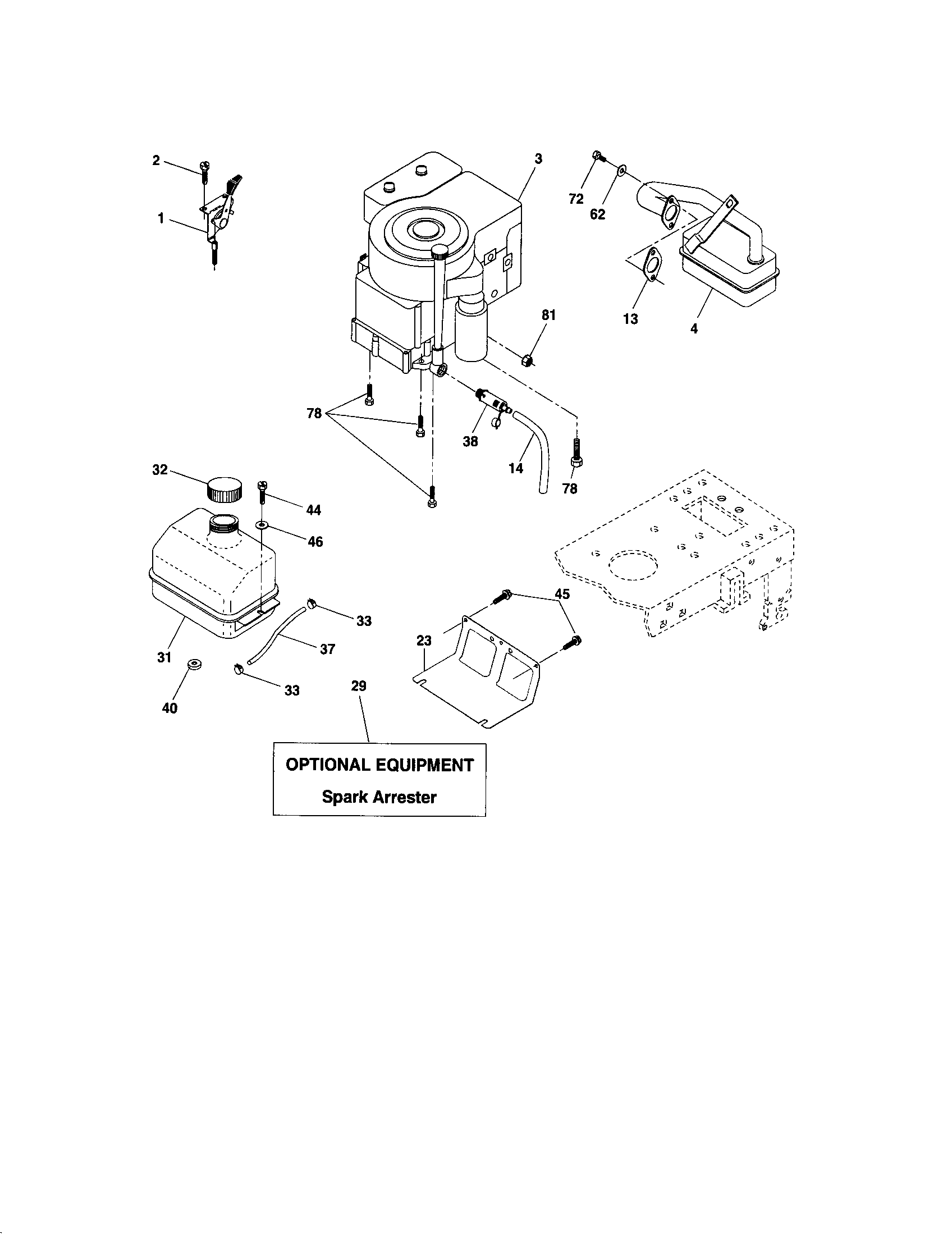 Craftsman 917273398 engine diagram