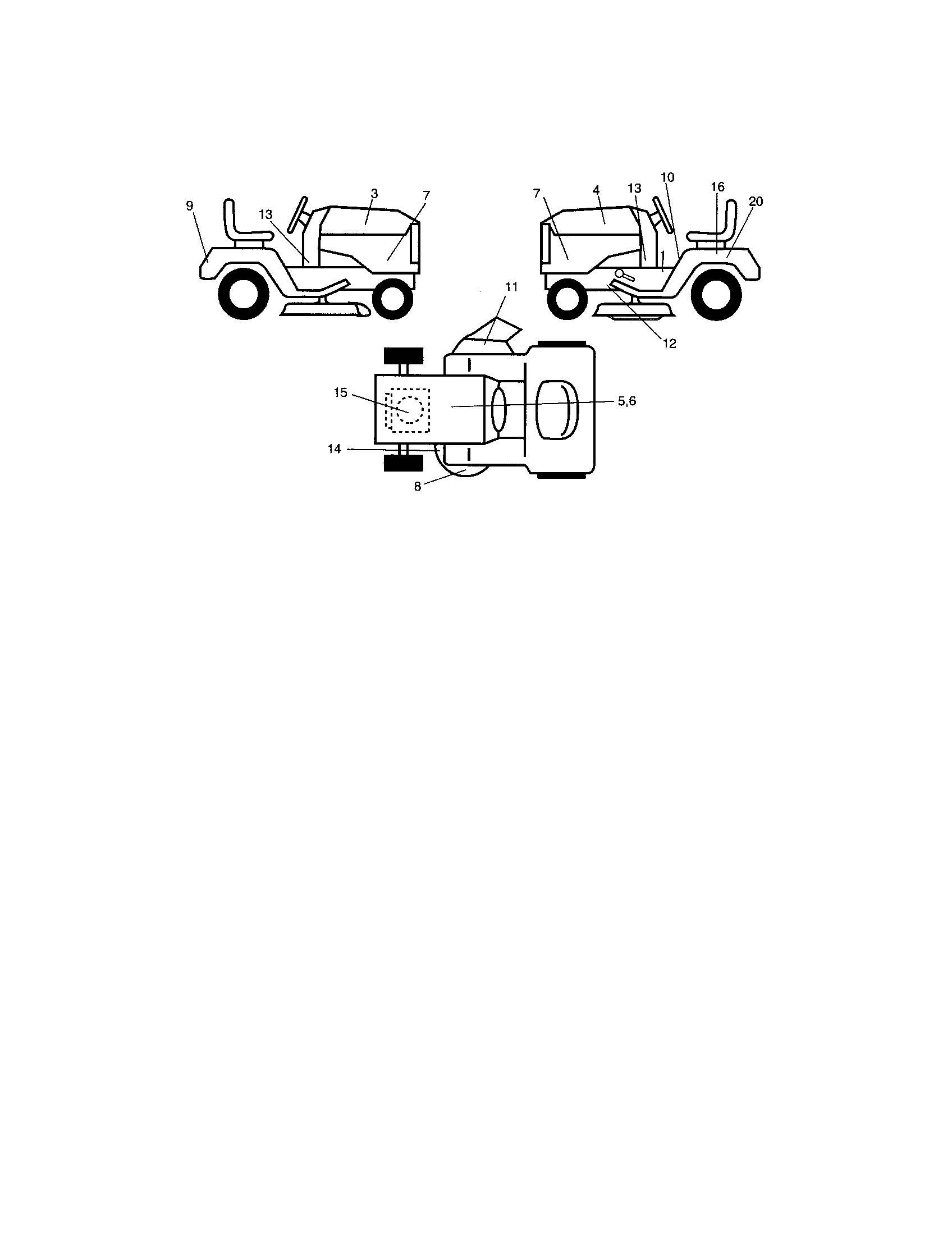 Craftsman 917273398 decals diagram