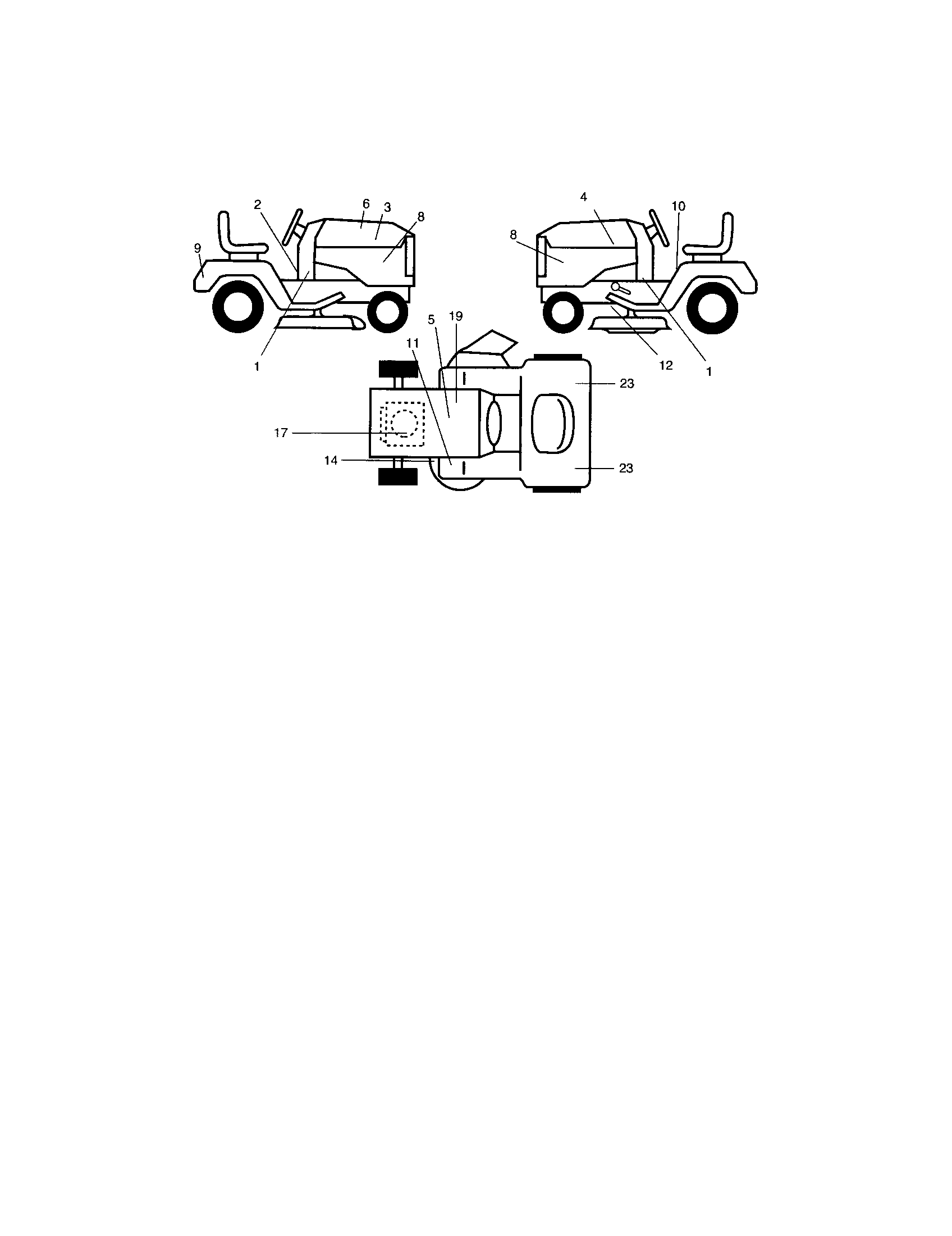 Craftsman 917276052 decals diagram