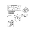 Craftsman 917379201 short block/brake diagram