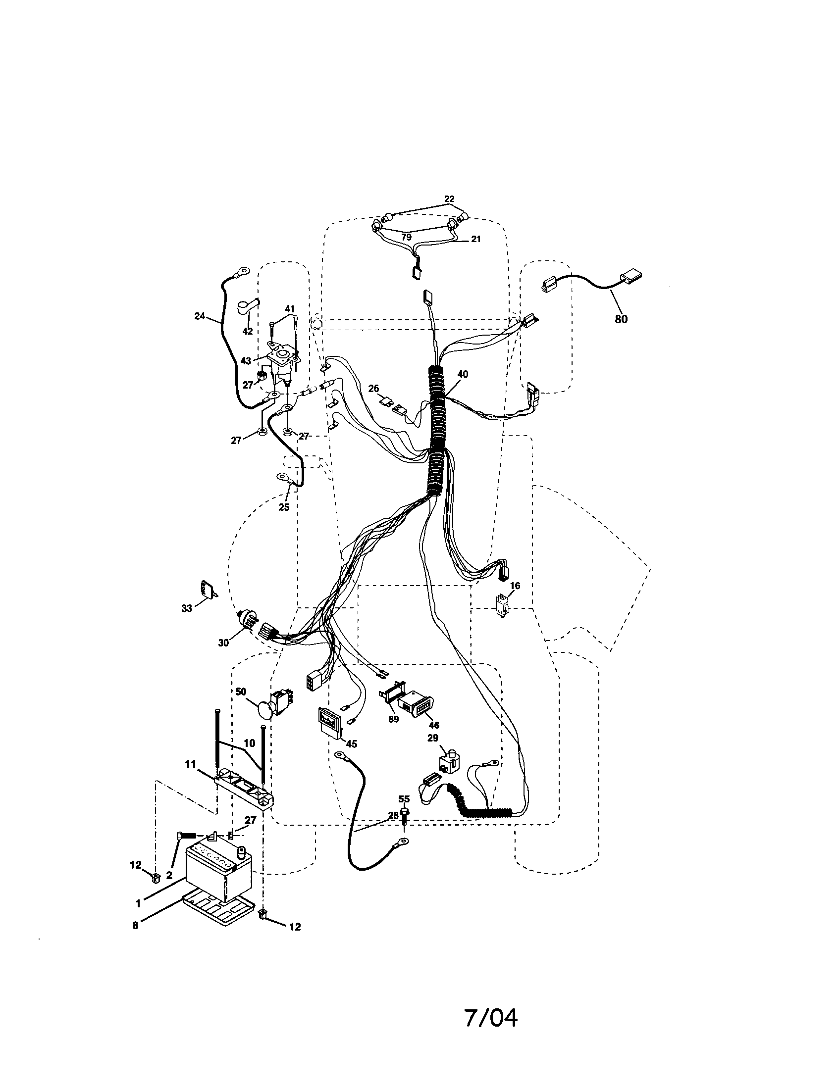 Craftsman 917273639 electrical diagram