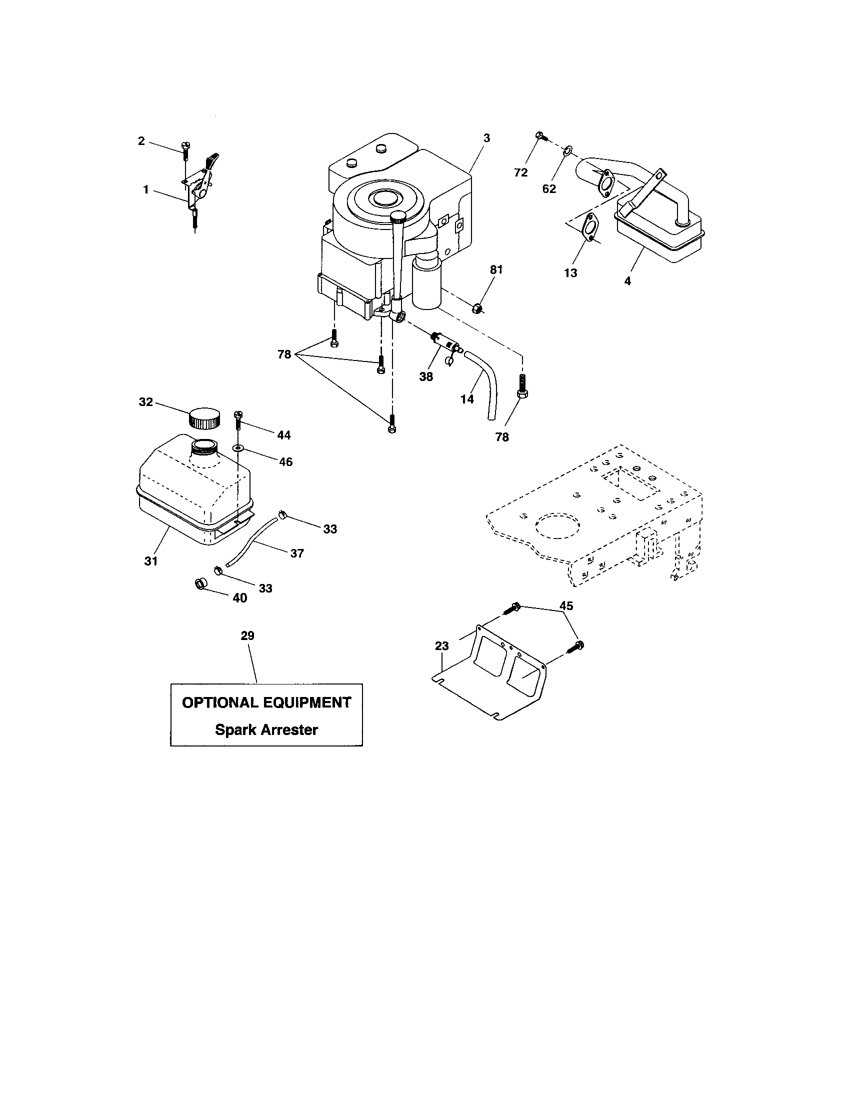 Craftsman 917273758 engine diagram