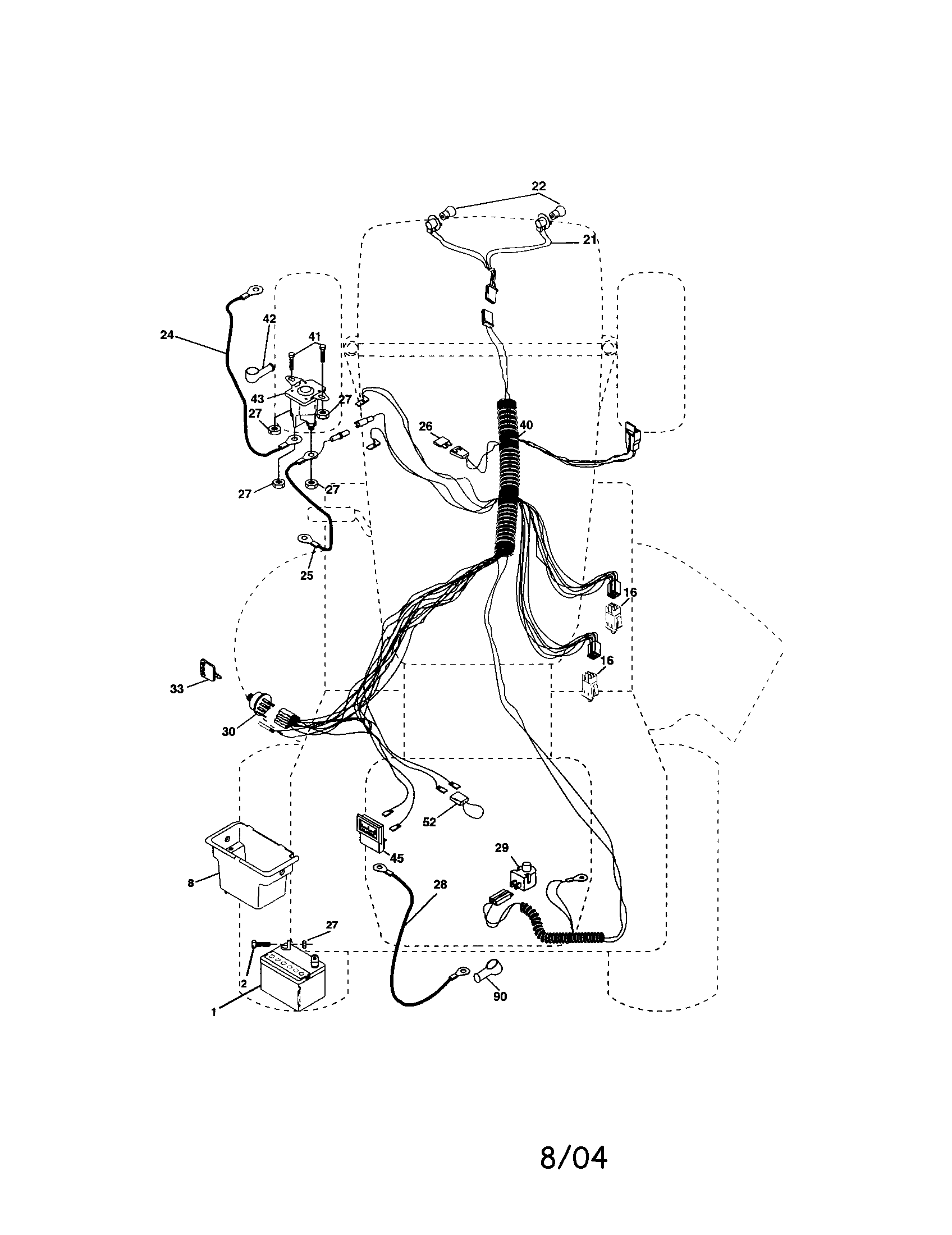Craftsman 917273352 electrical diagram