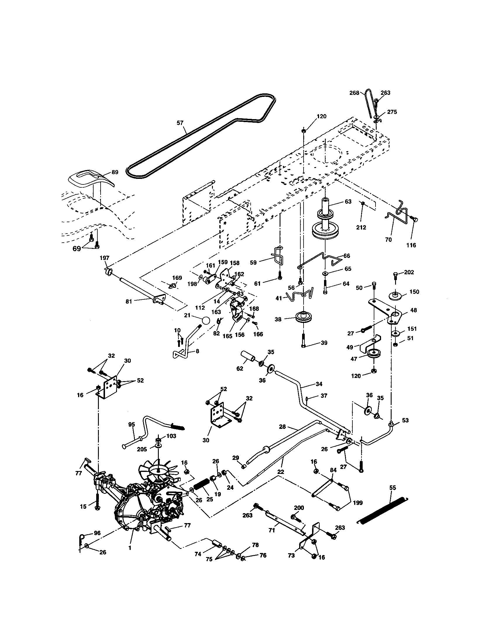 Craftsman 917277422 drive diagram