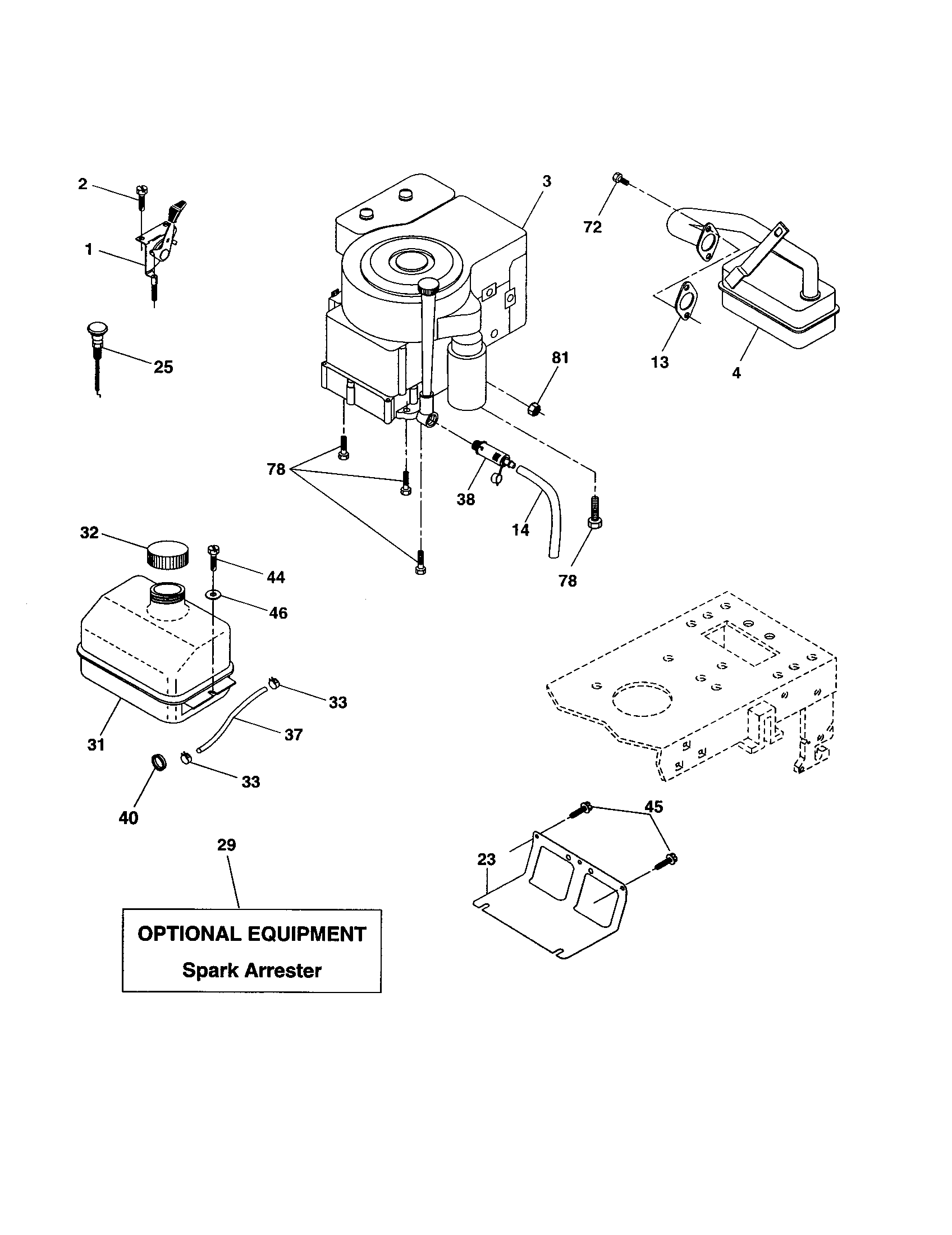 Craftsman 917277422 engine diagram