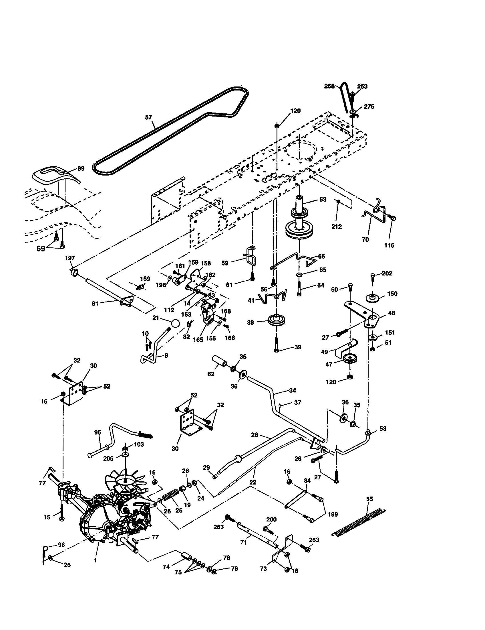 Craftsman 917277362 drive diagram