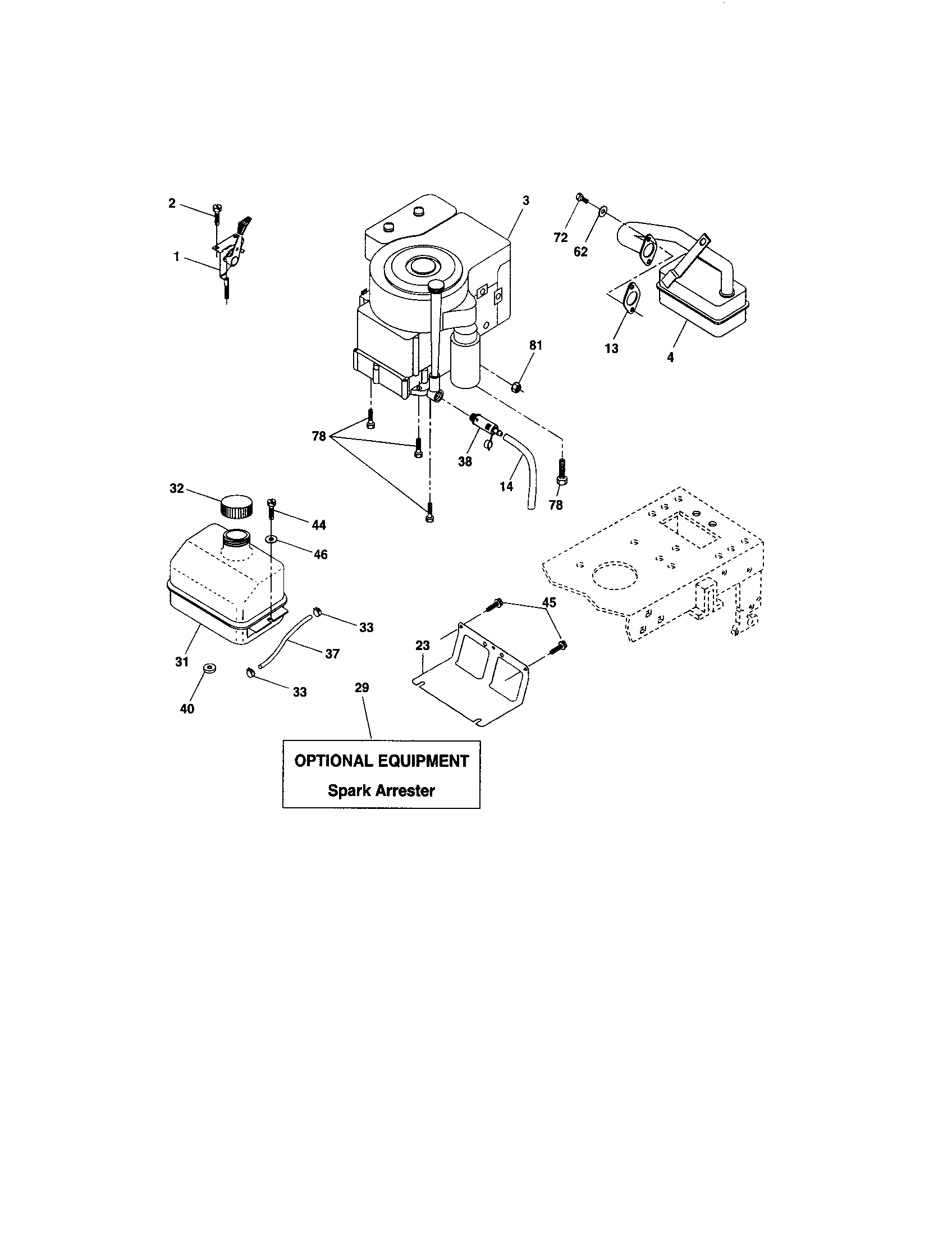 Craftsman 917273399 engine diagram