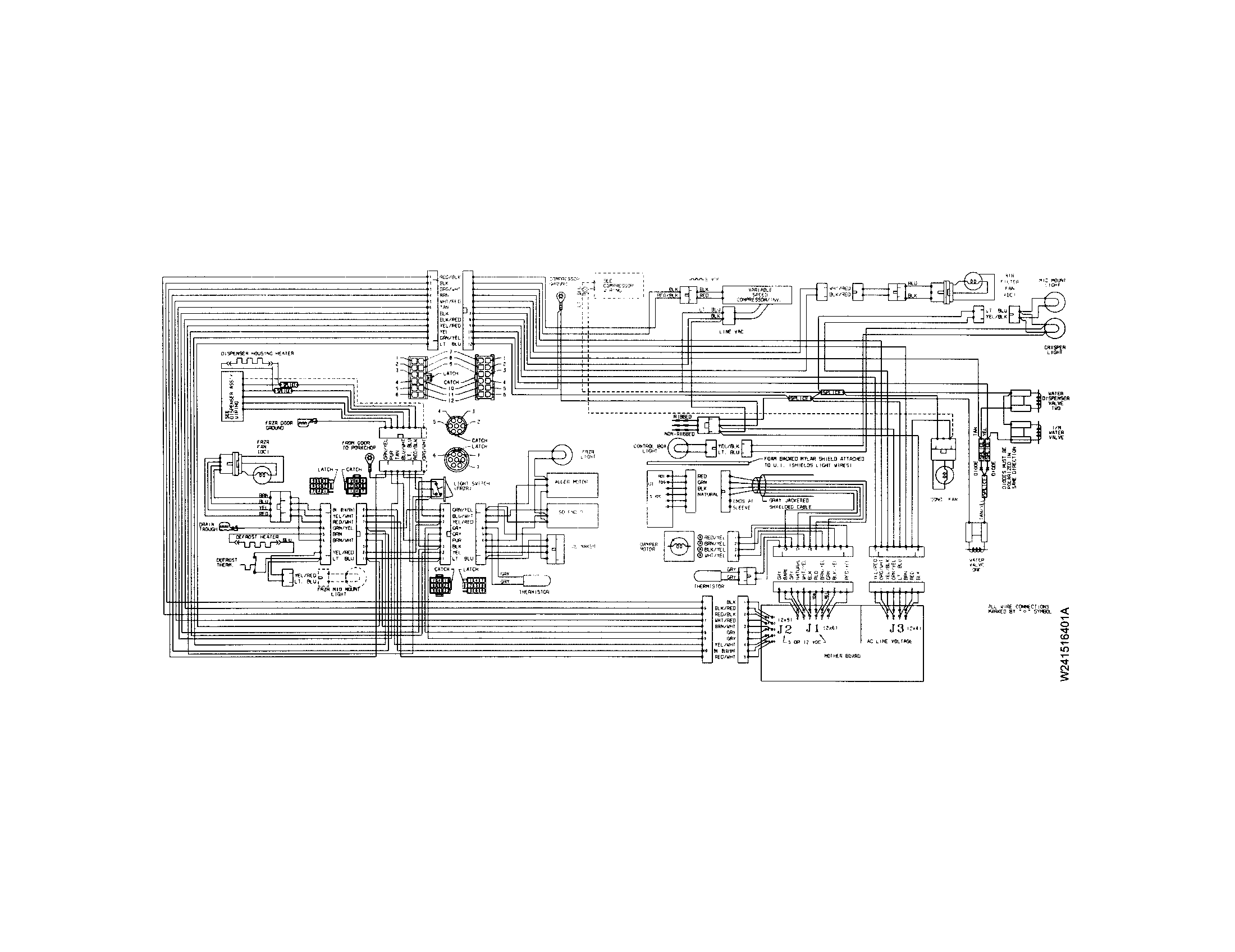 Frigidaire FSC23BBDSB1 wiring diagram diagram