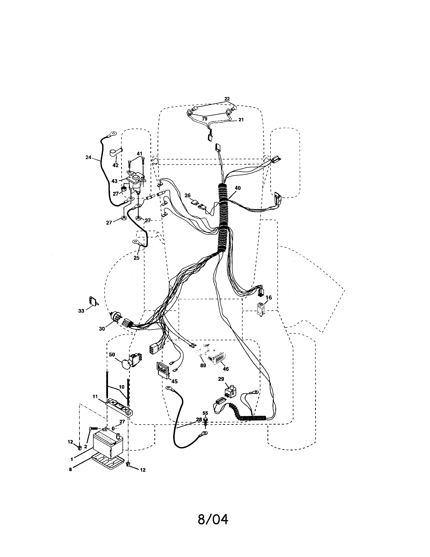 Craftsman 917274041 electrical diagram