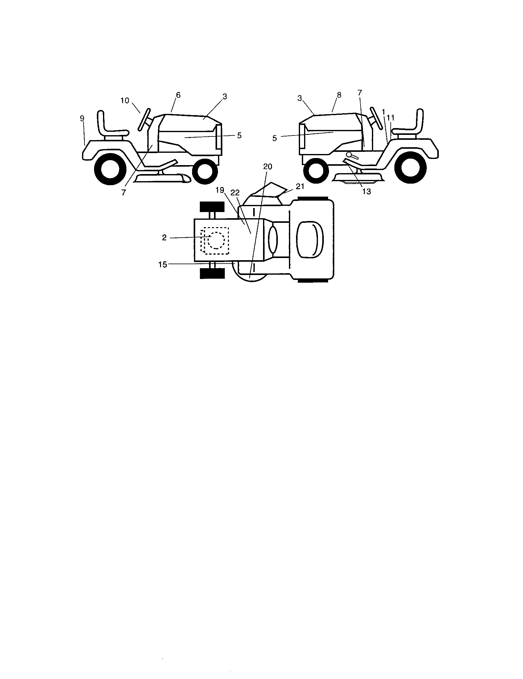 Craftsman 917274810 decals diagram