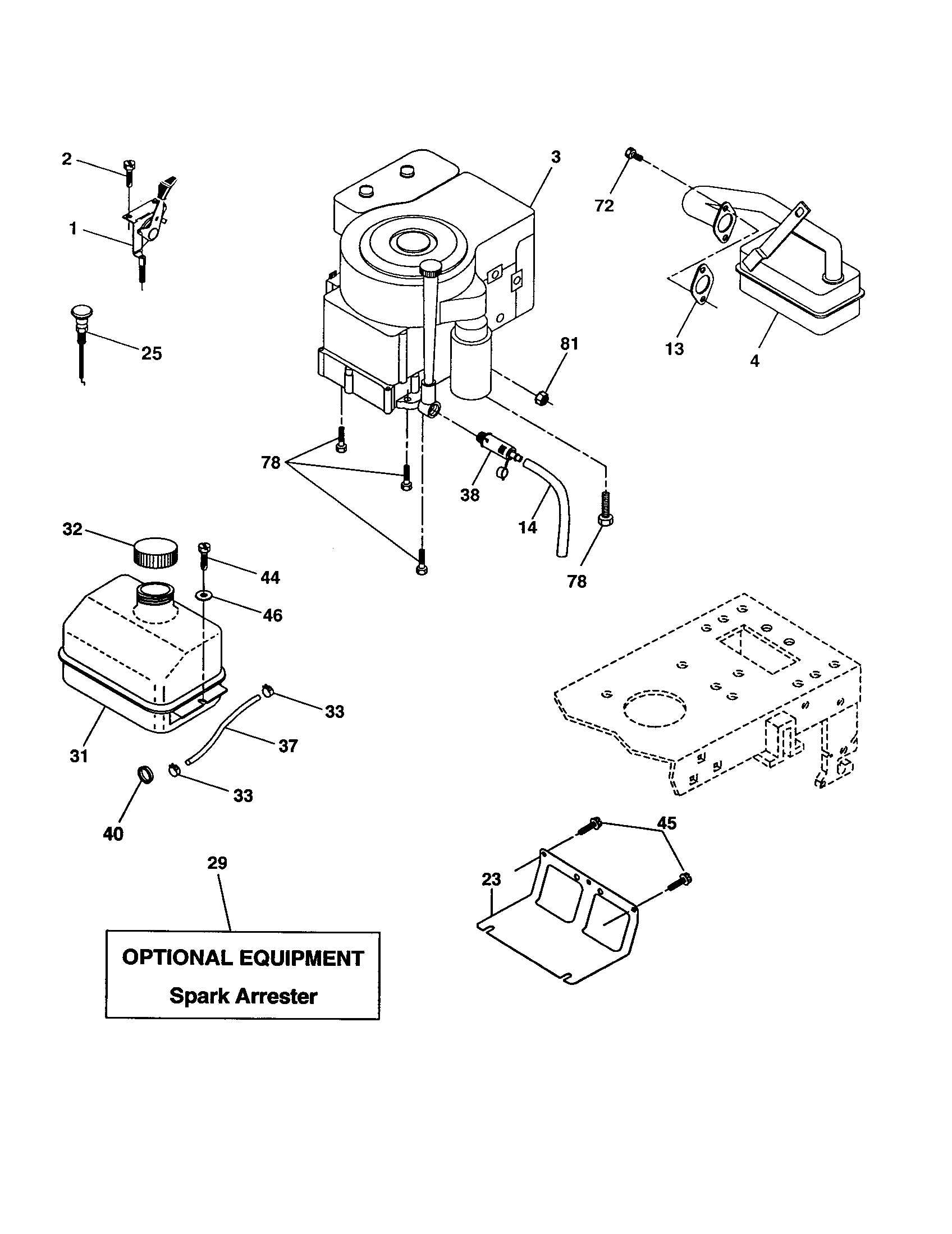 Craftsman 917277312 engine diagram