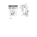 Kenmore 153339411HA gas water heater diagram