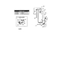 Kenmore 153339512HA gas water heater diagram