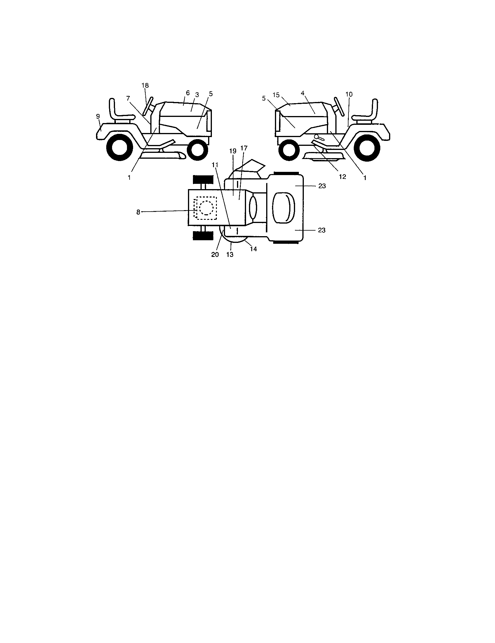 Craftsman 917276210 decals diagram
