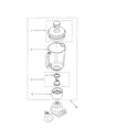 KitchenAid KSB3-4 attachment parts diagram