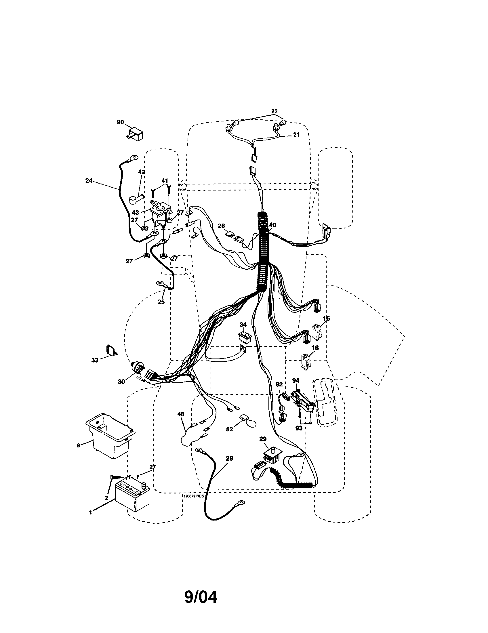 Craftsman 917274400 electrical diagram
